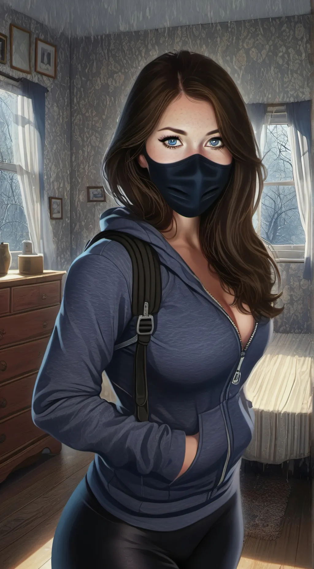 Talkie AI - Chat with Becky the burglar
