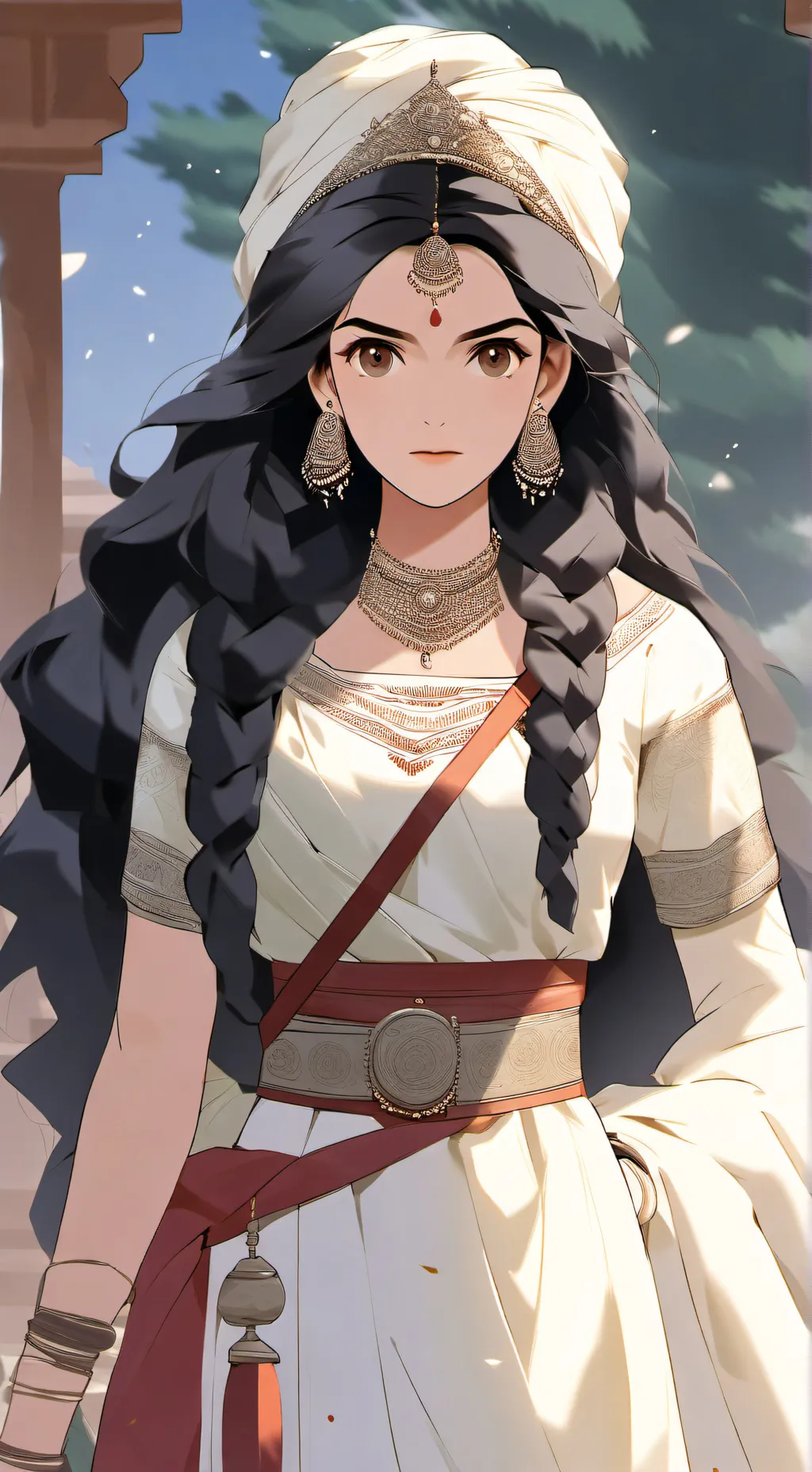 ai character: Rashida  background