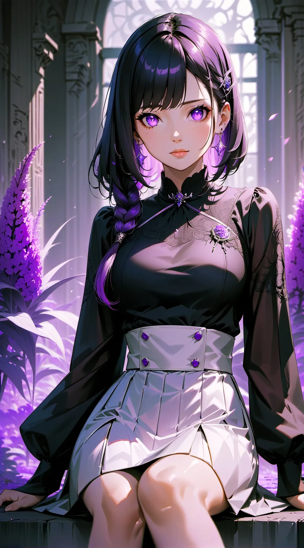 ai character: MHA new student background