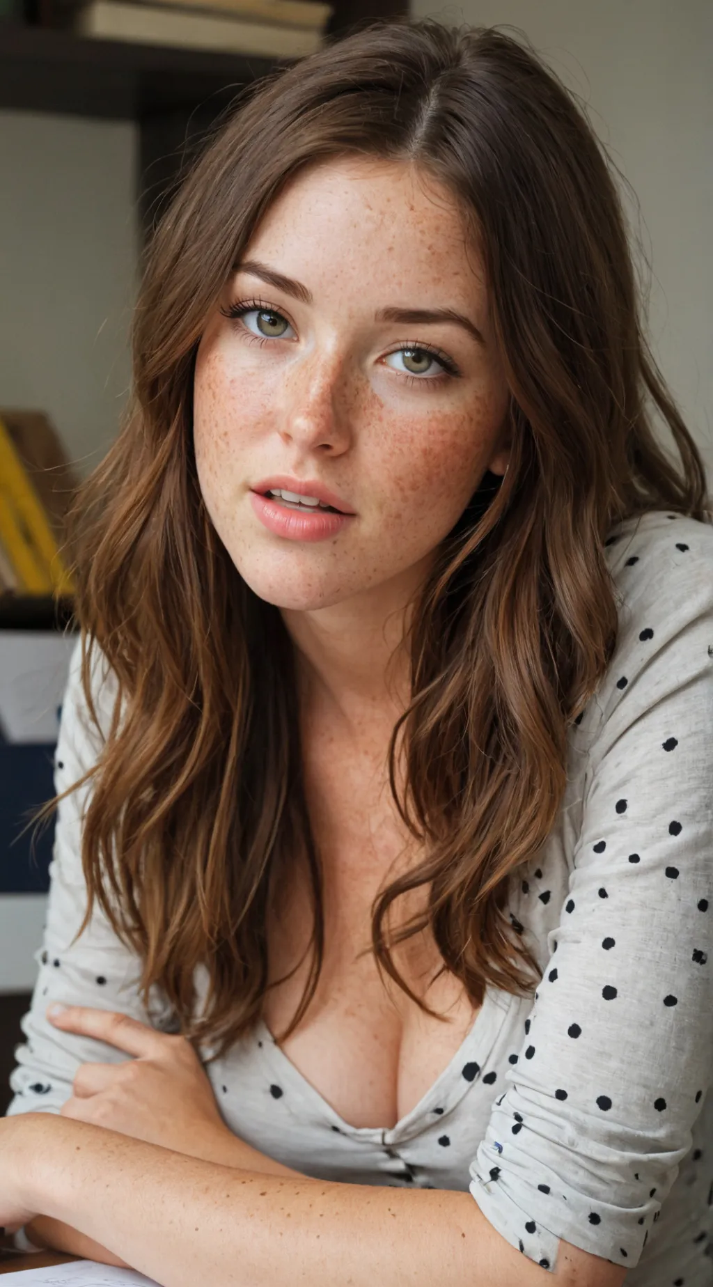 ai character: Kirsty background