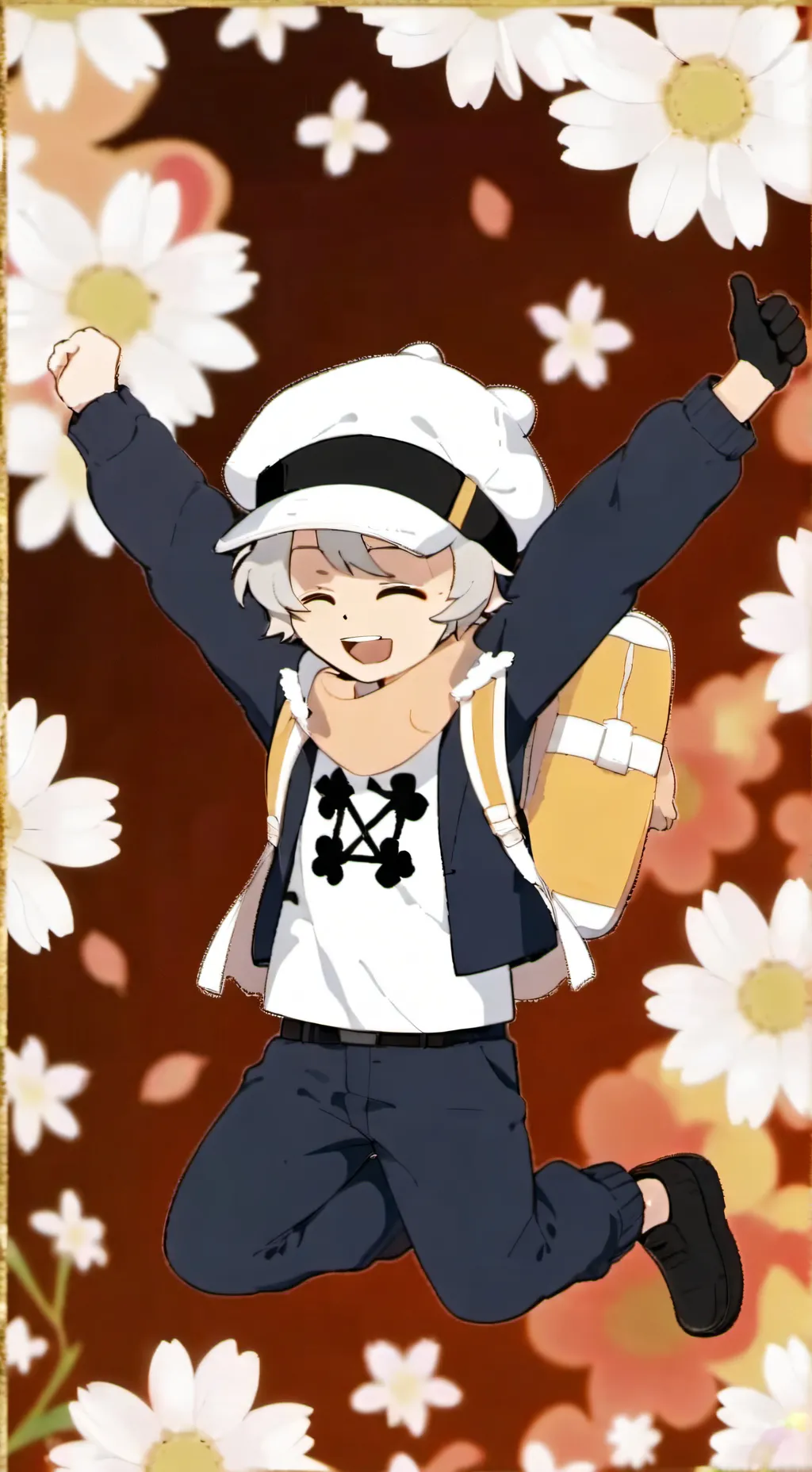 ai character: MHA X ROBLOX background