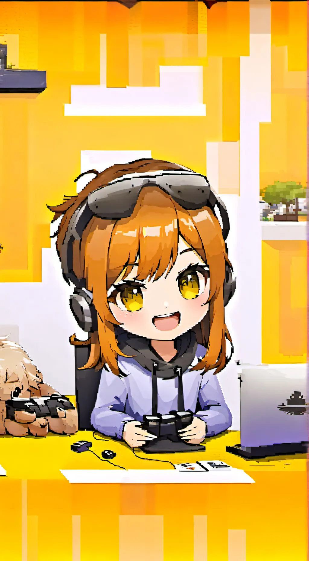 ai character: dw gaming background