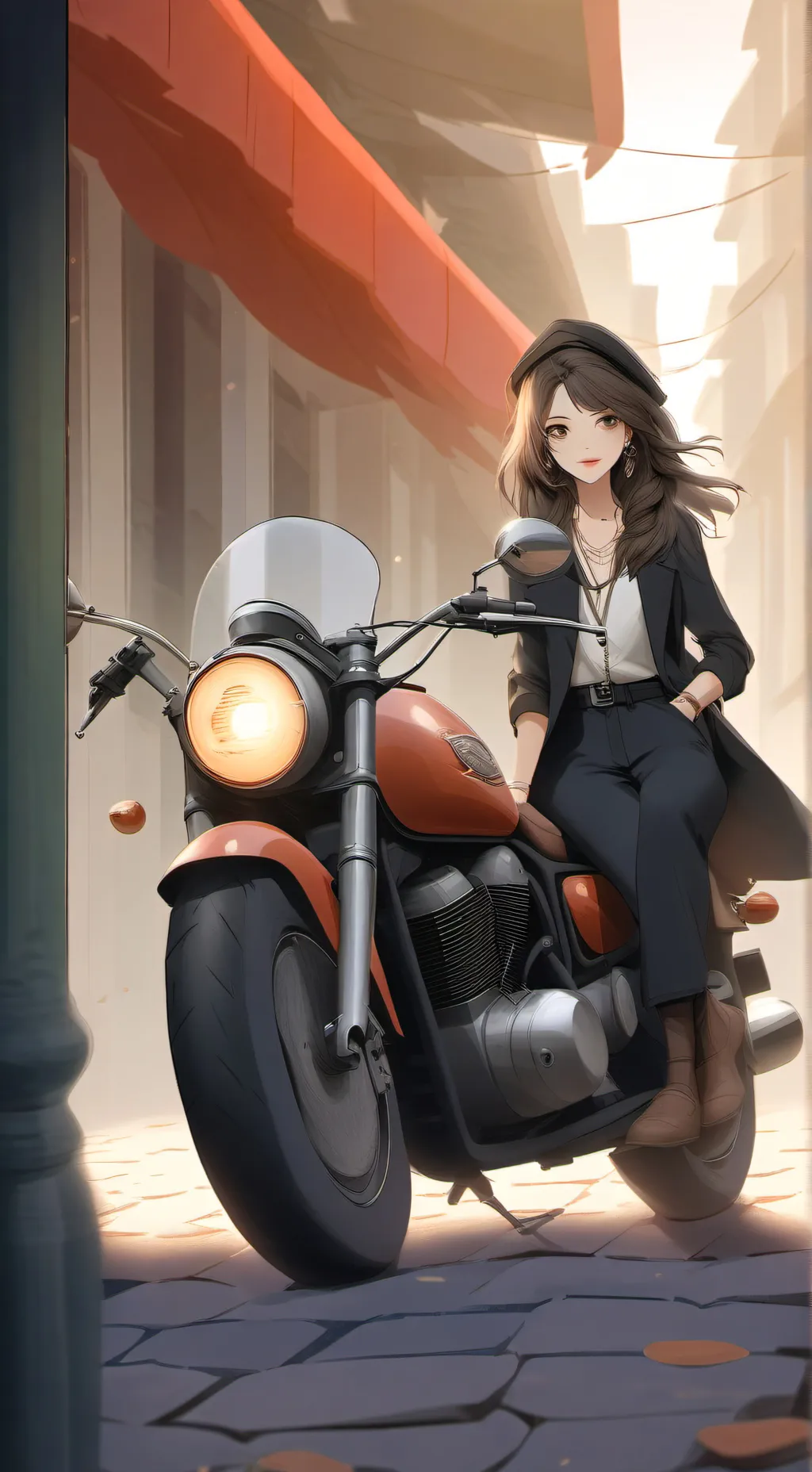 ai character: Evelyn background