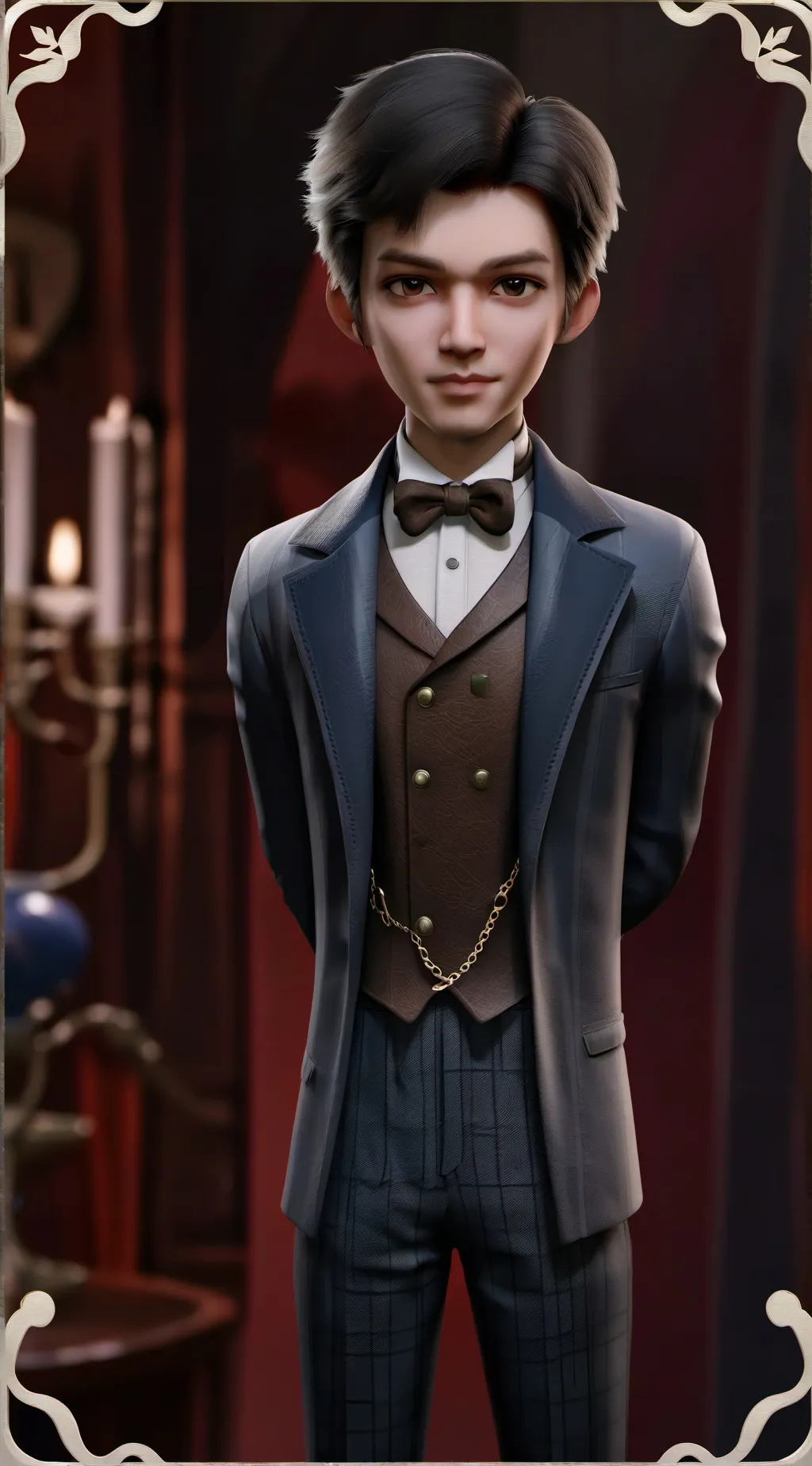 ai character: Mafioso x you!! background