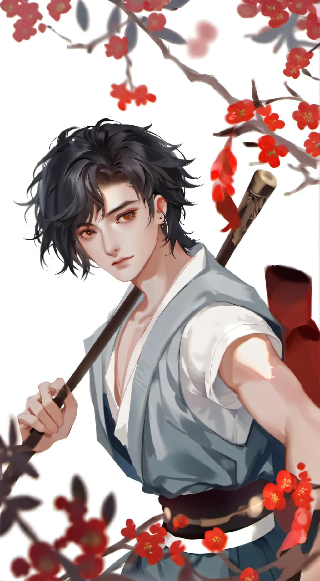 ai character: Jameson Parker background