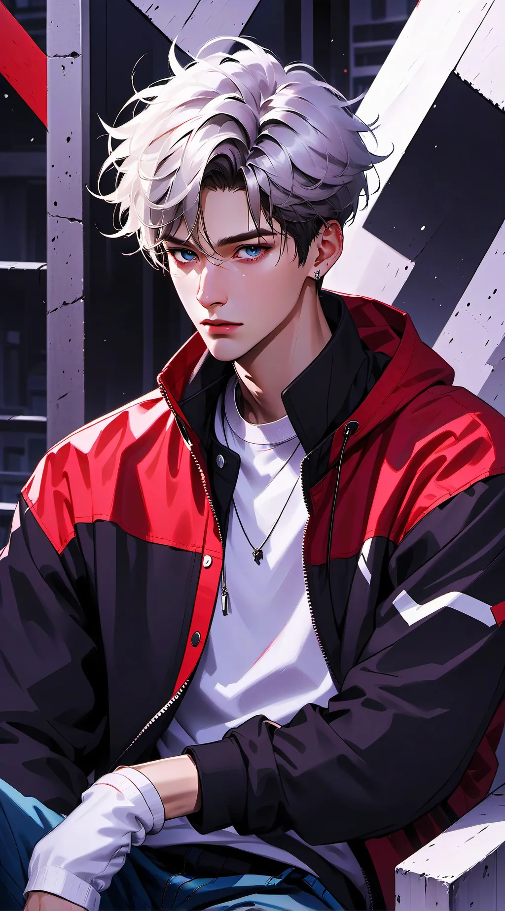 ai character: Ares Cole background