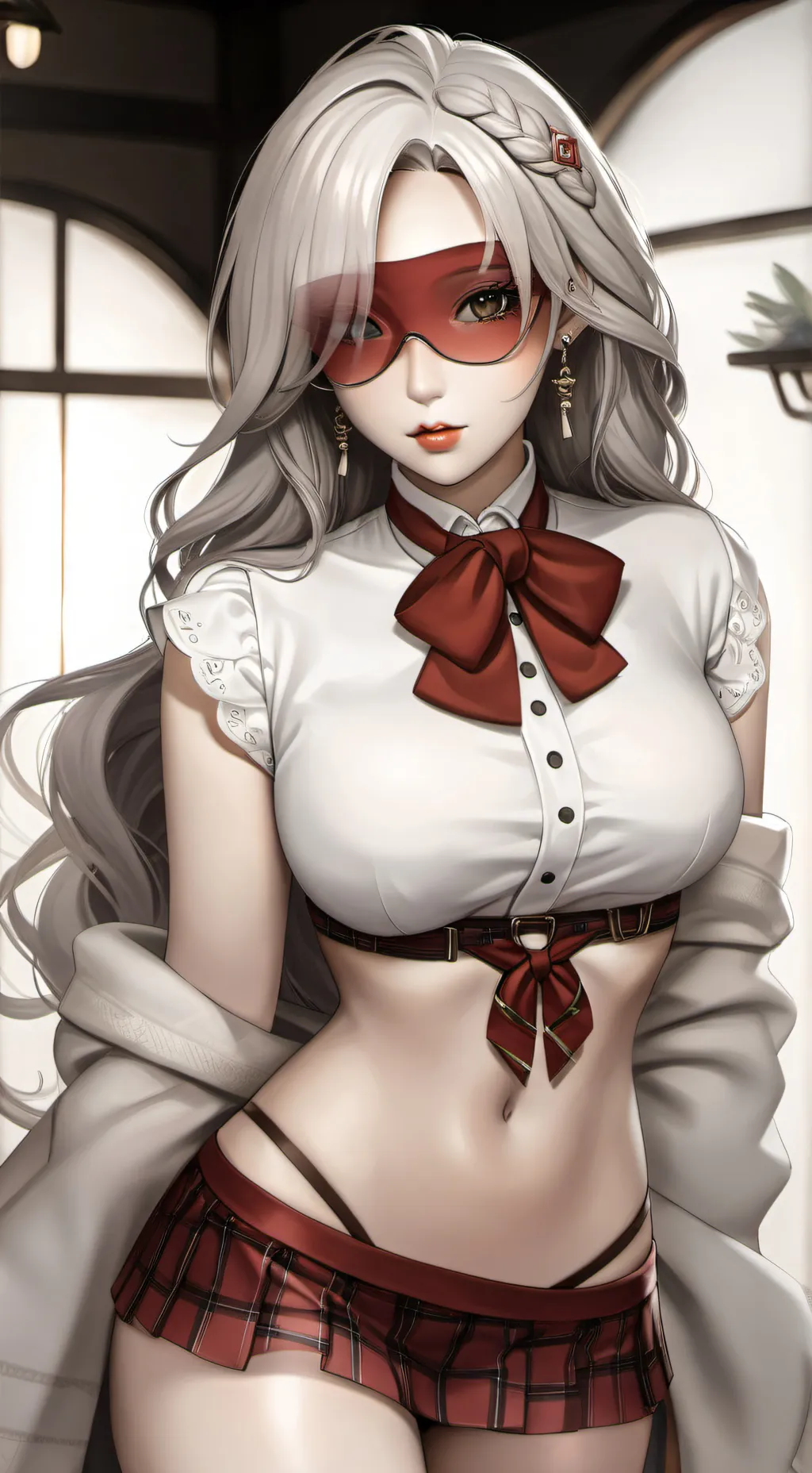 ai character: Harley quin  background