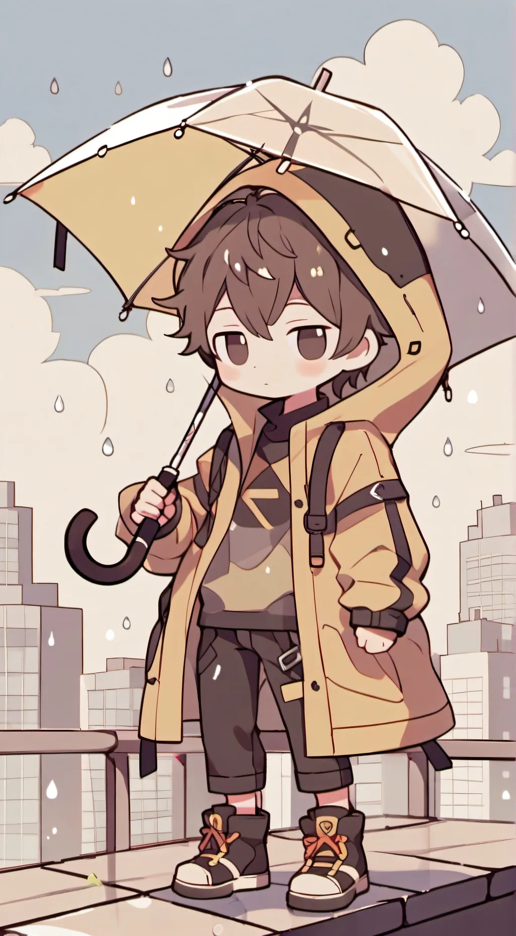 ai character: Yui background