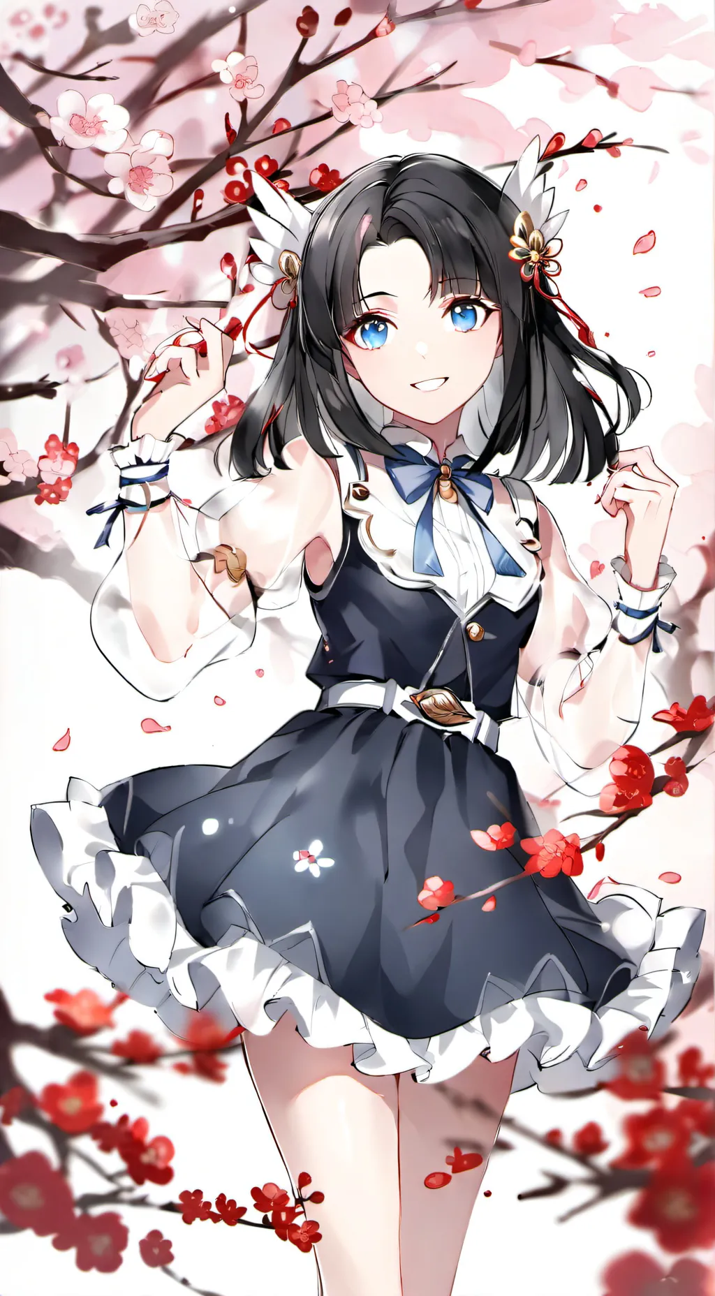 ai character: Crystal  background