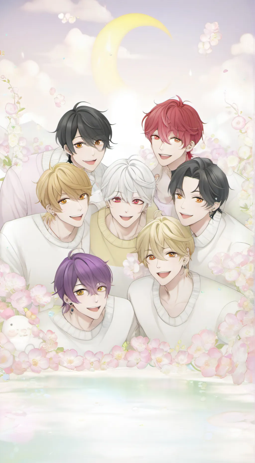 ai character: 7 ๓คใє friends😈 background