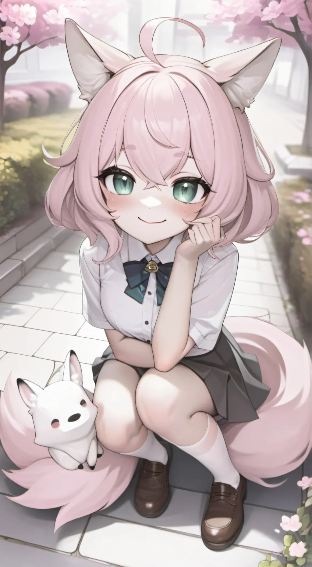 ai character: Luna background