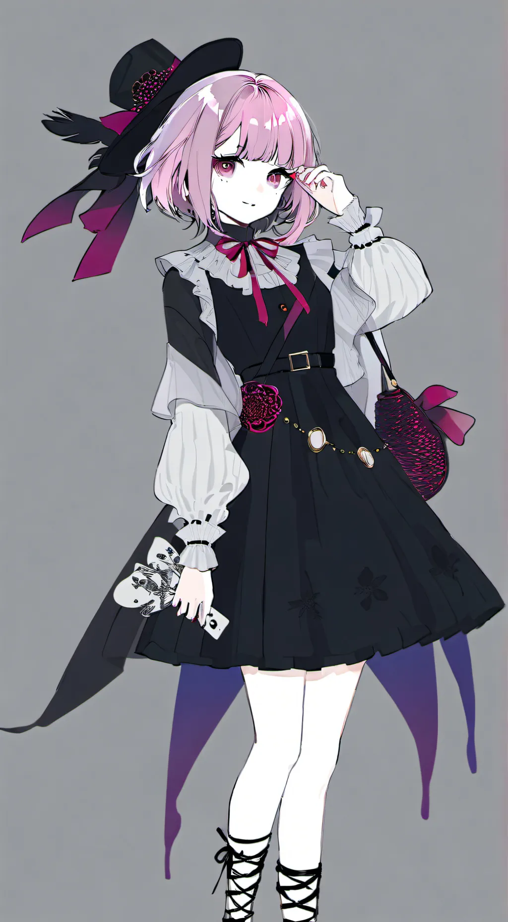ai character: flor  background