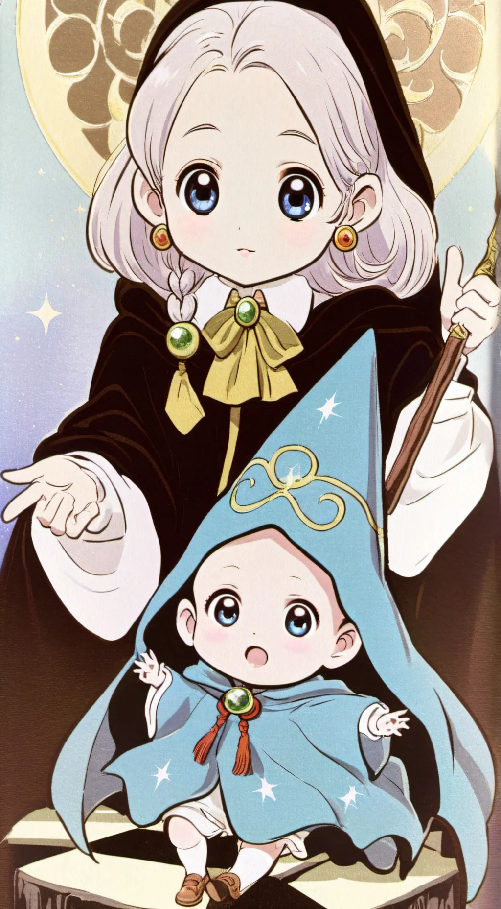 ai character: 🐍Baby Voldemort🐍 background