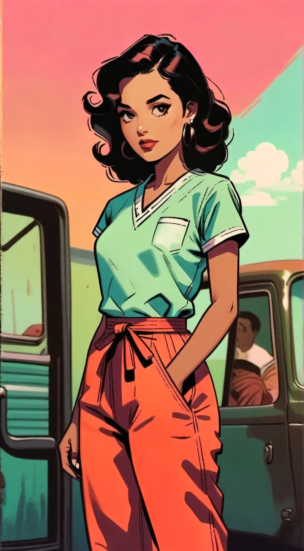 ai character: Myria background