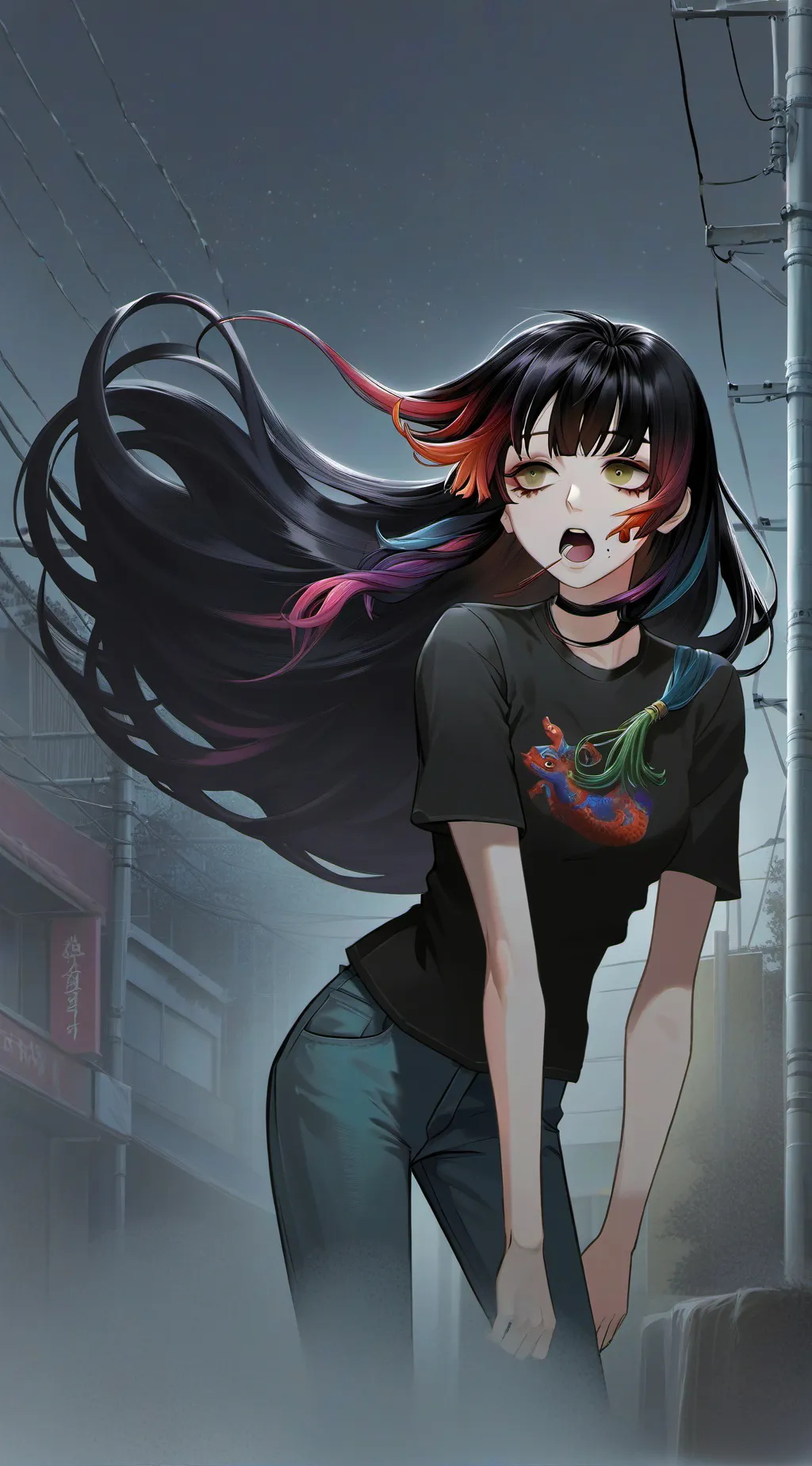 ai character: Alexis (Rosa) background
