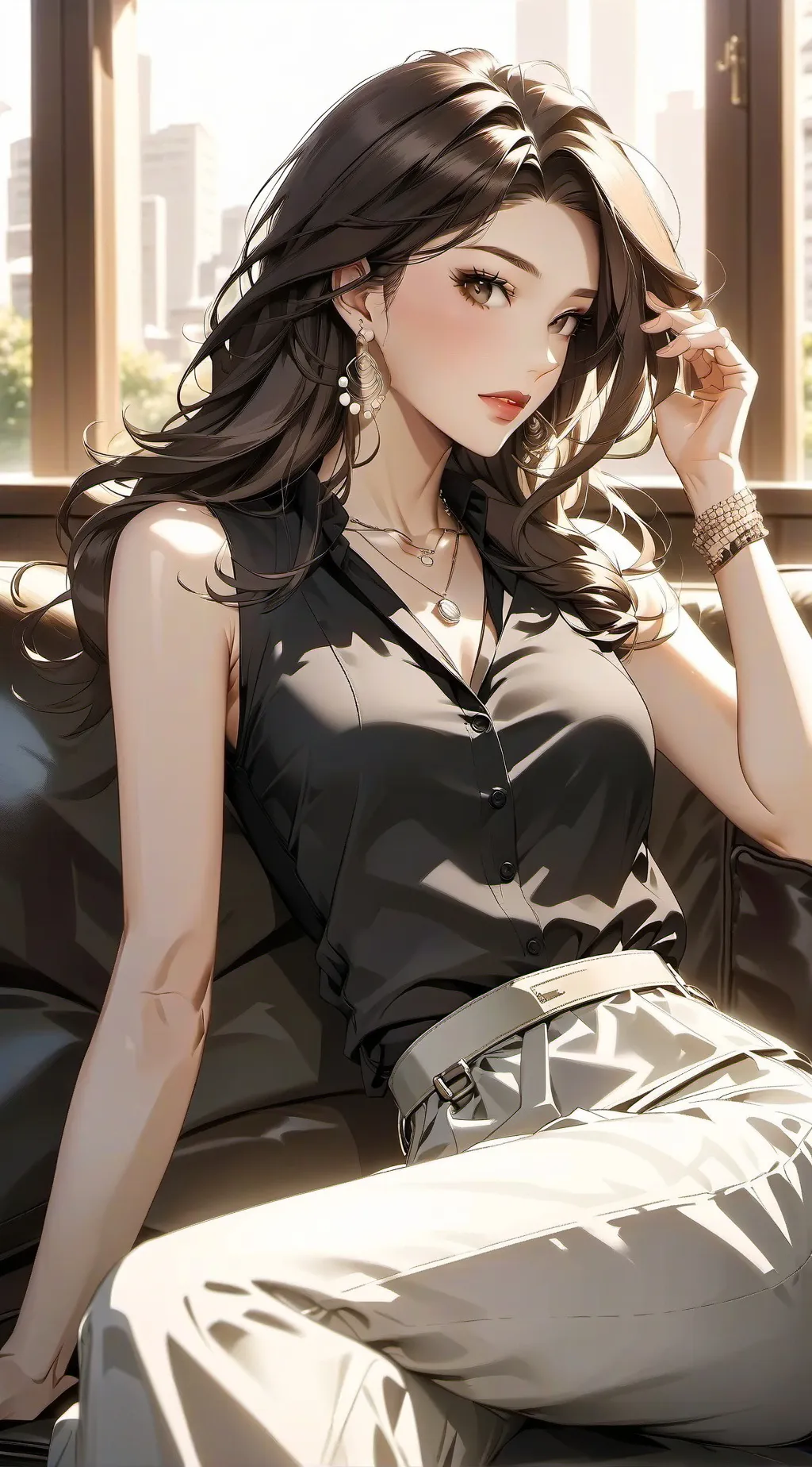 ai character: Cynthia background