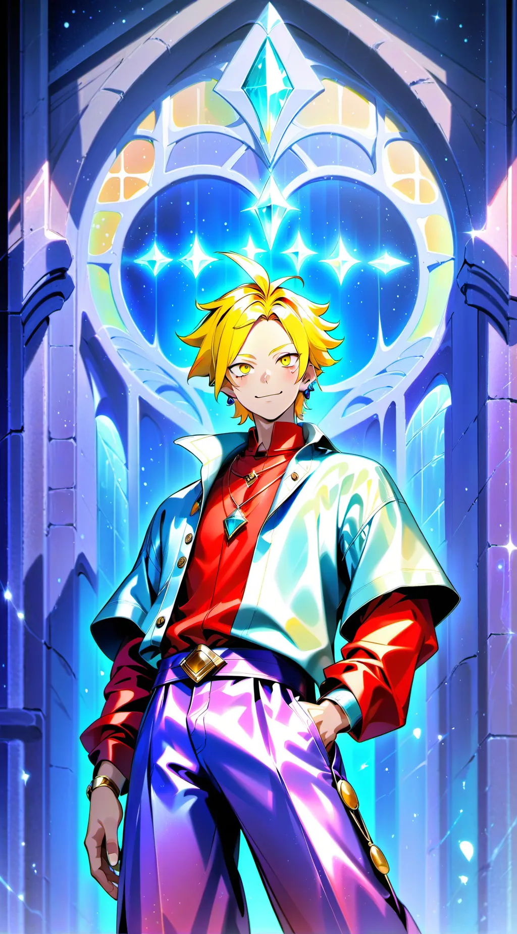 ai character: denki background