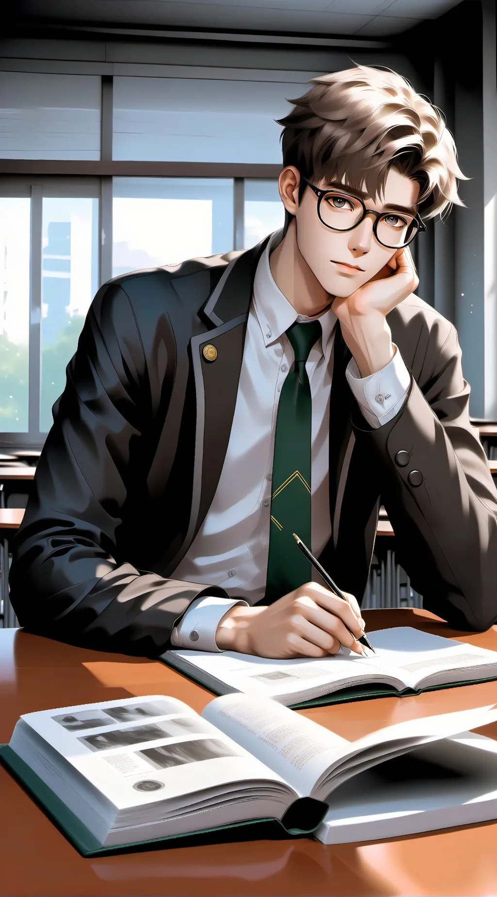ai character: BLINDLESS LOVE  background