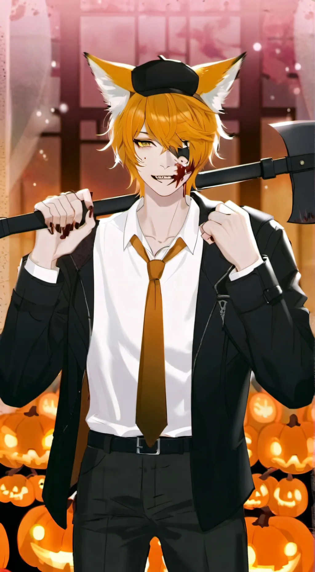ai character: fox killer background