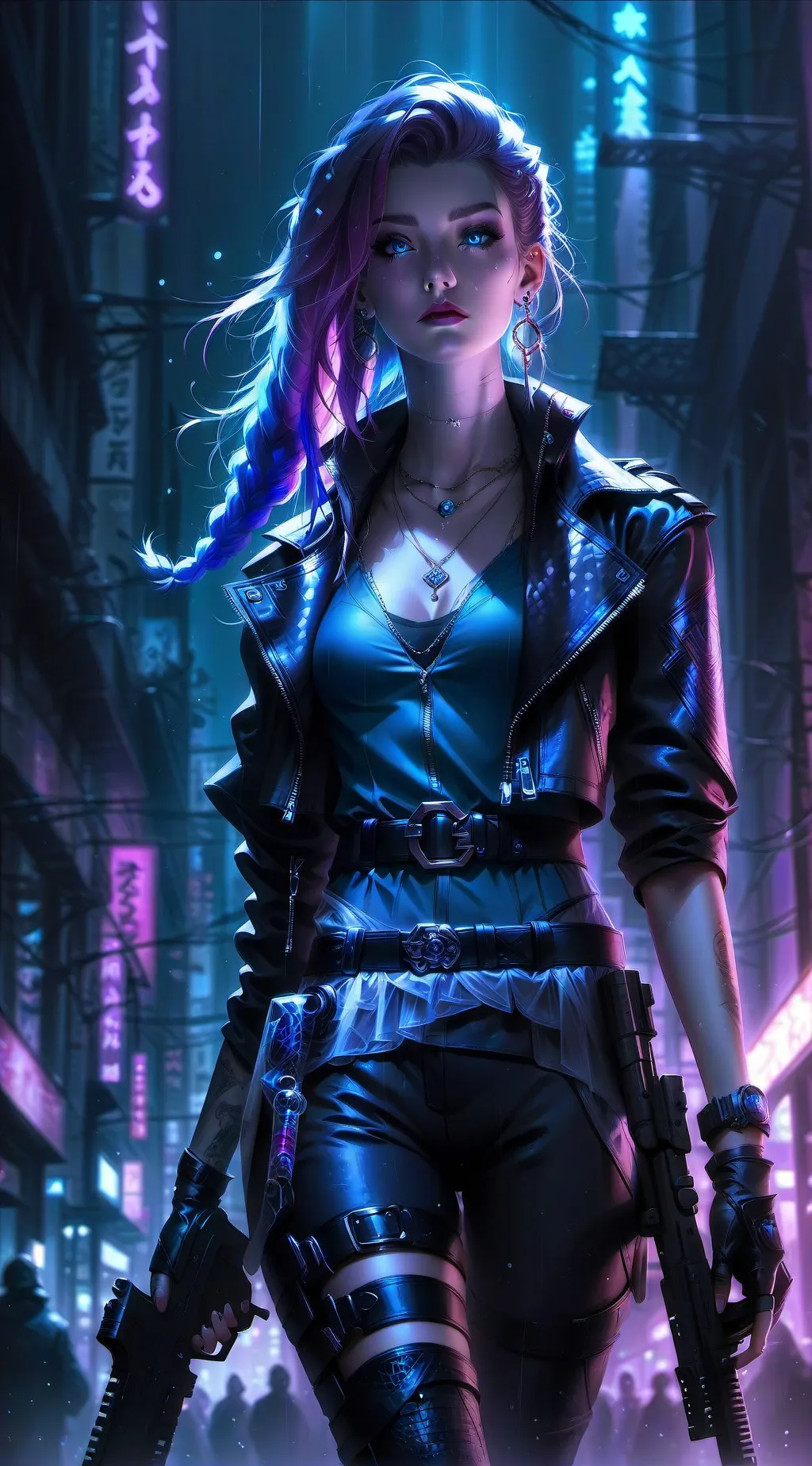 ai character: zhora  background