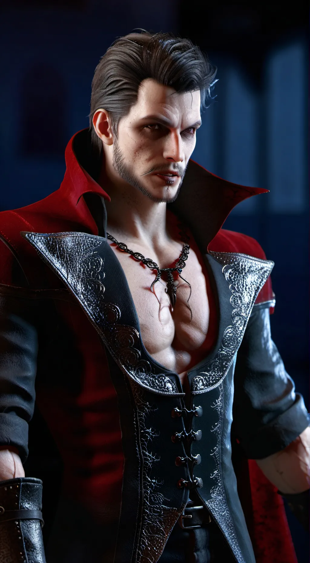 ai character: Klaus background