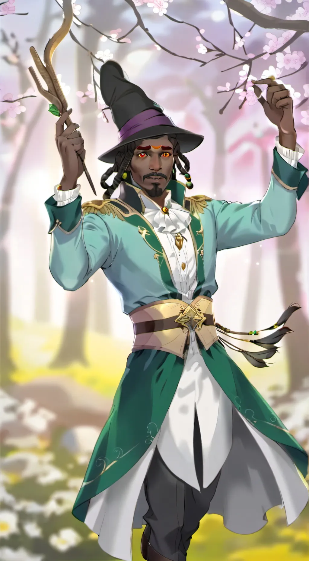 ai character: Virgil Kingston  background