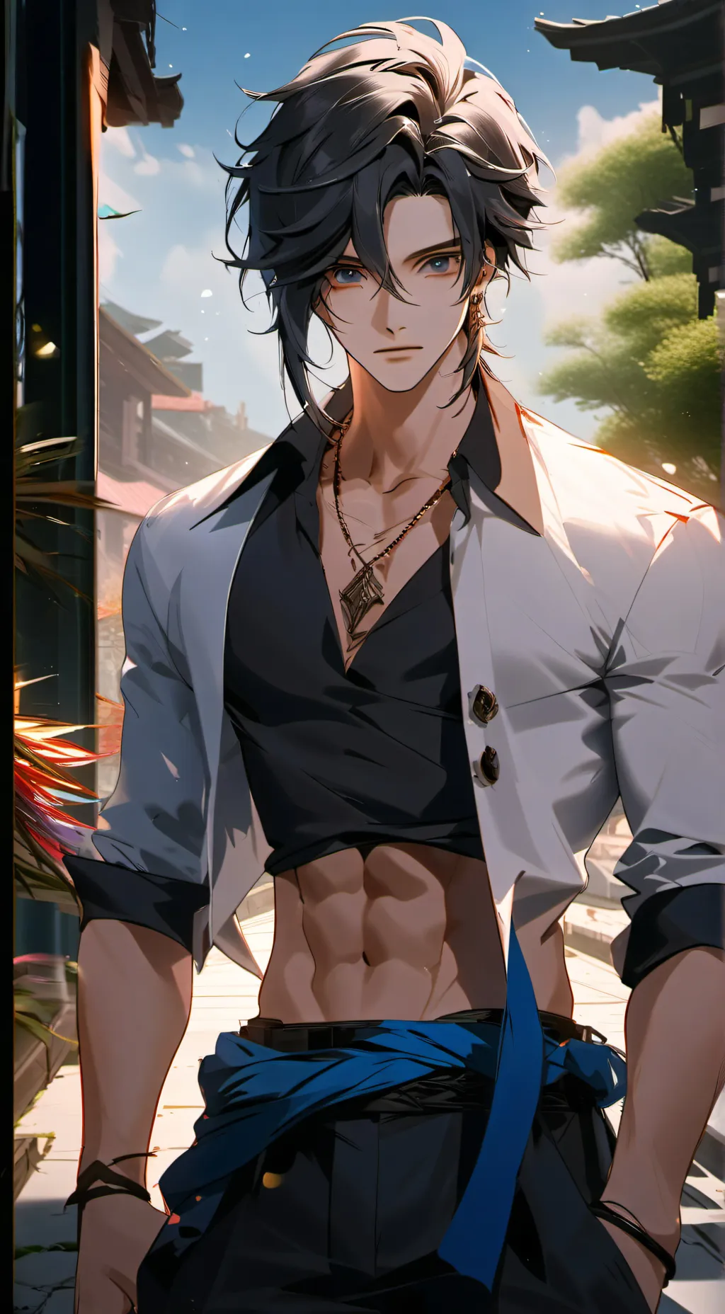 ai character: evan  background