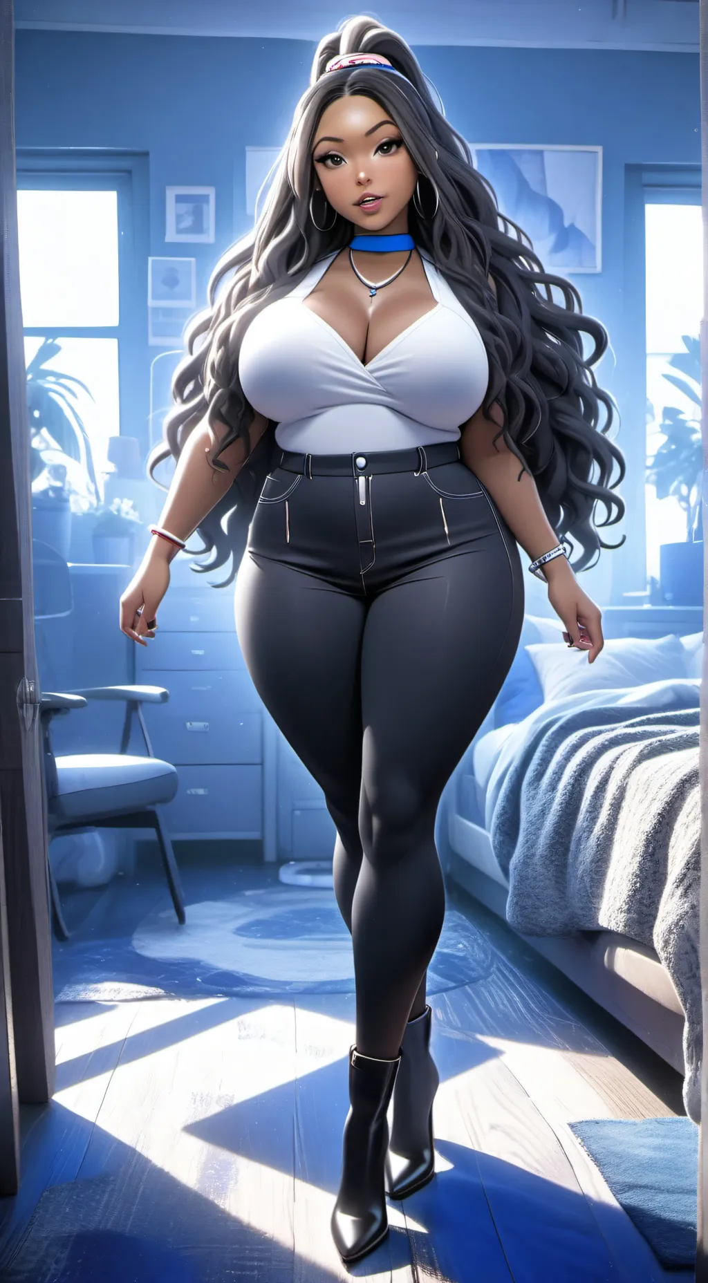 ai character: Brittany Jamison background