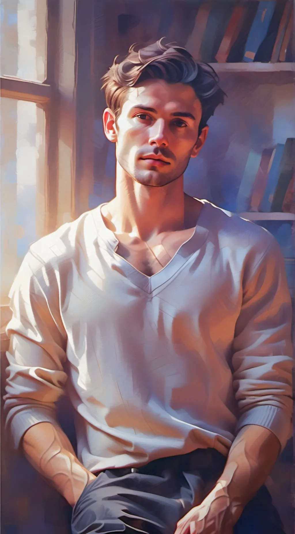 ai character: Sol background