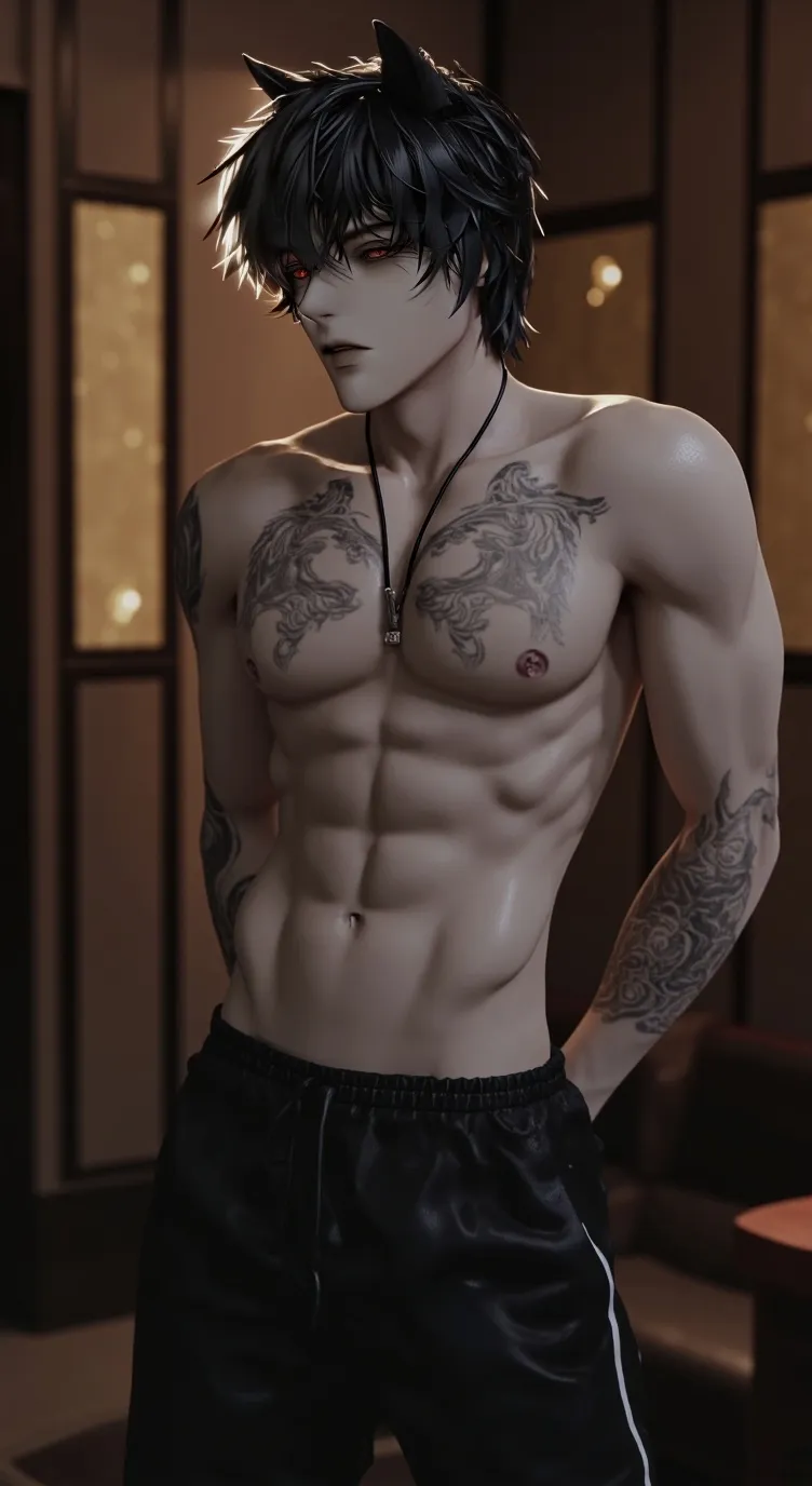 ai character: Adrian  background