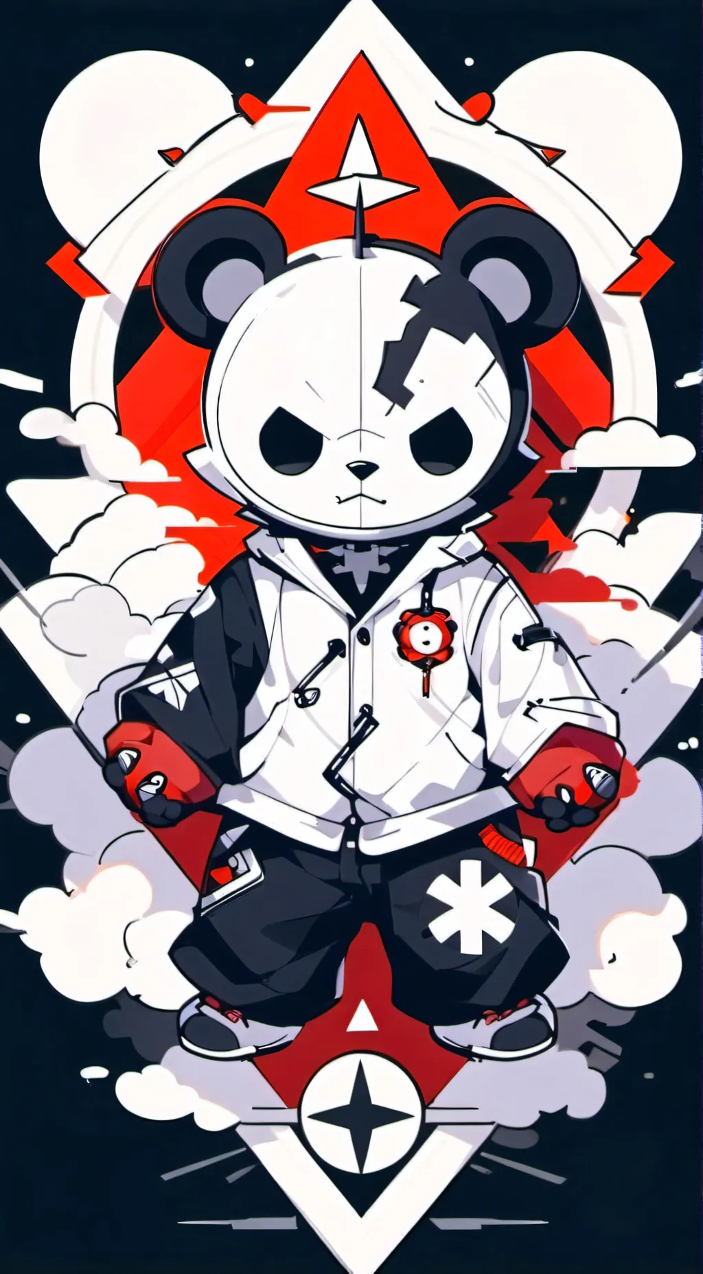 ai character: Fanganronpa:0 background