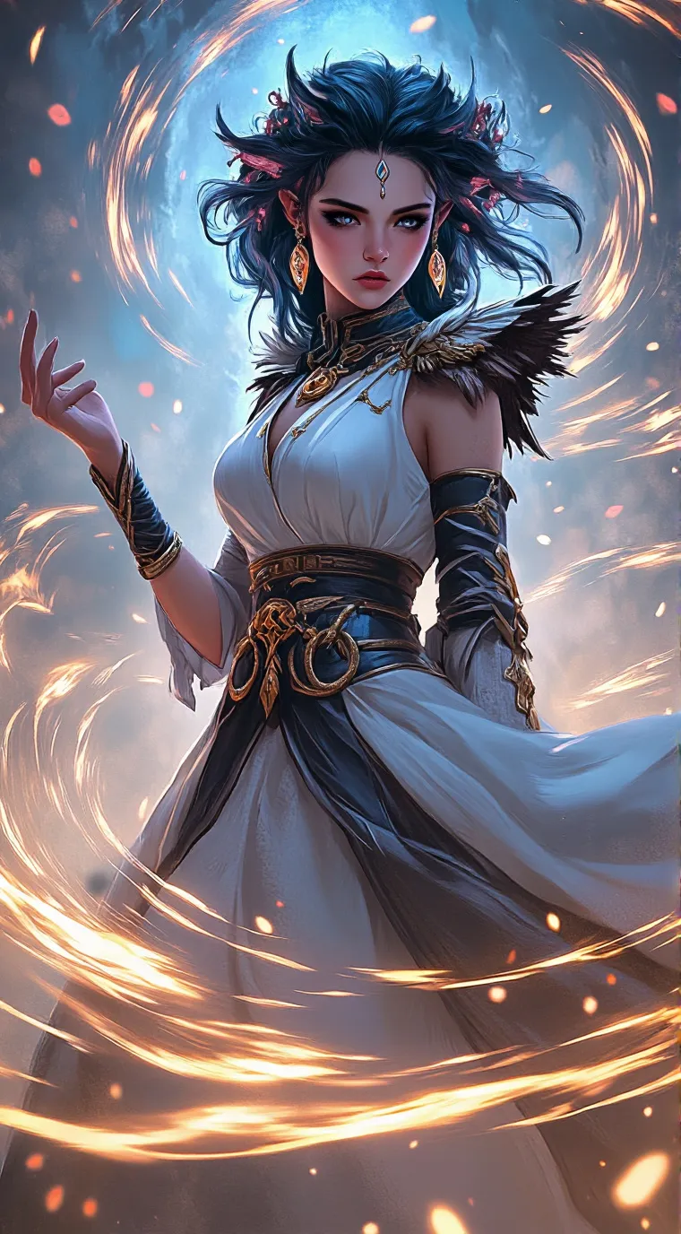 ai character: Aubrie  background