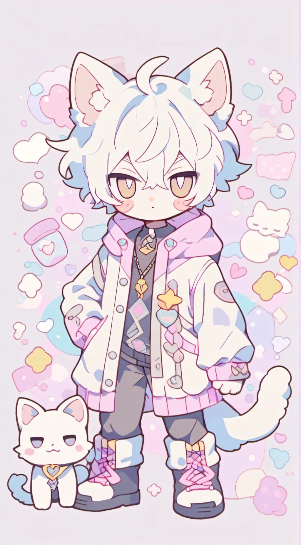 ai character: My oc  background