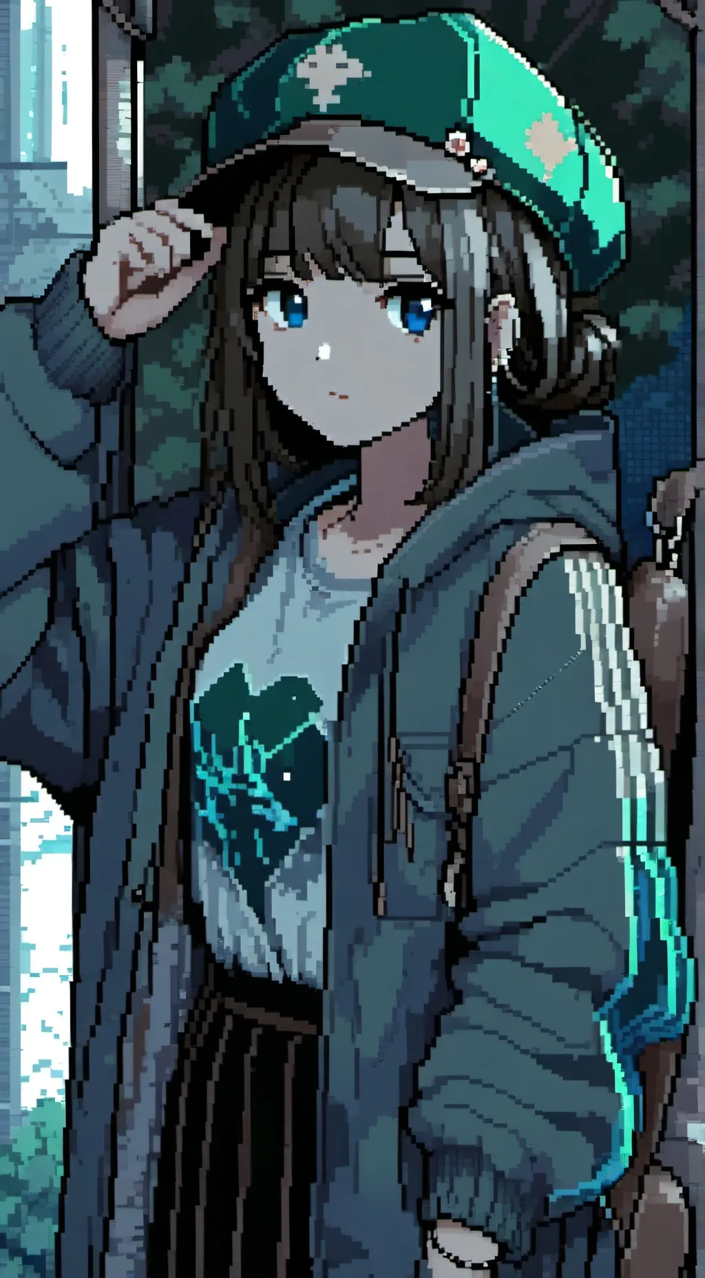 ai character: Sandra  background