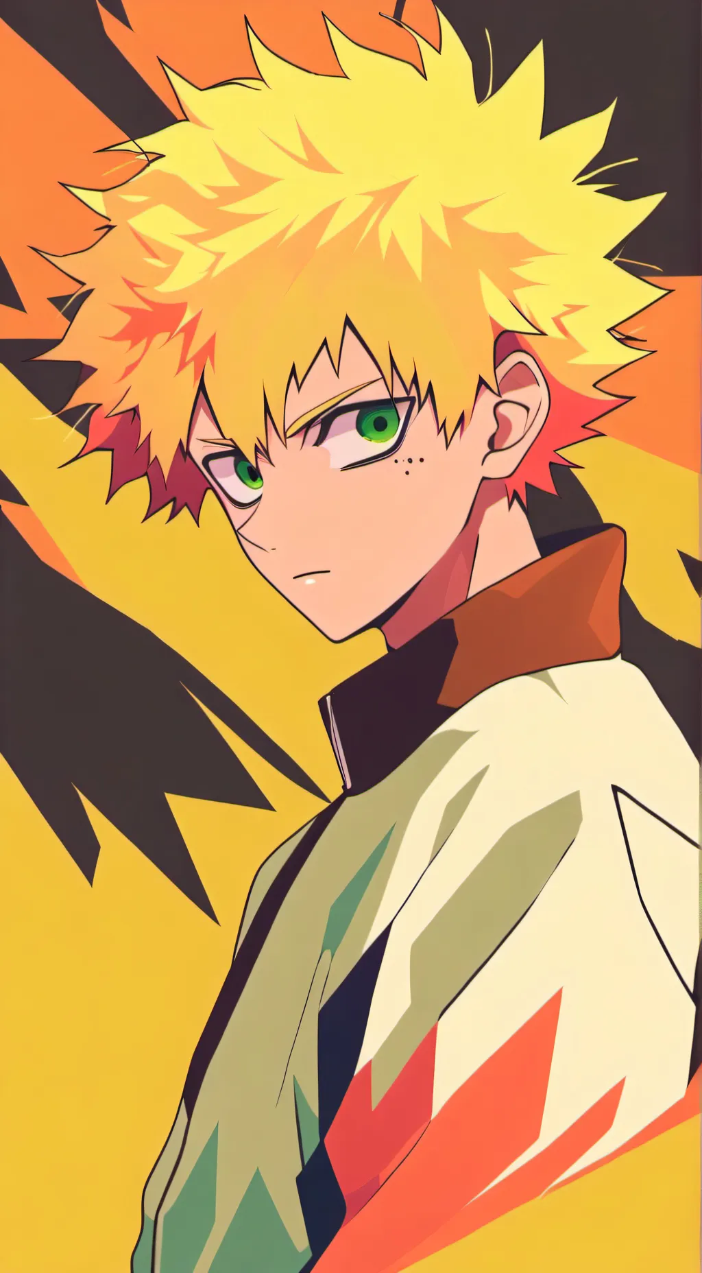 ai character: Bakugo background