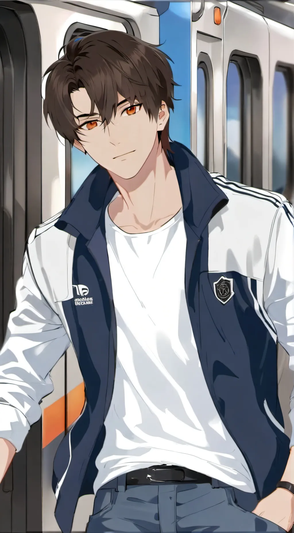 ai character: Jonathan  background