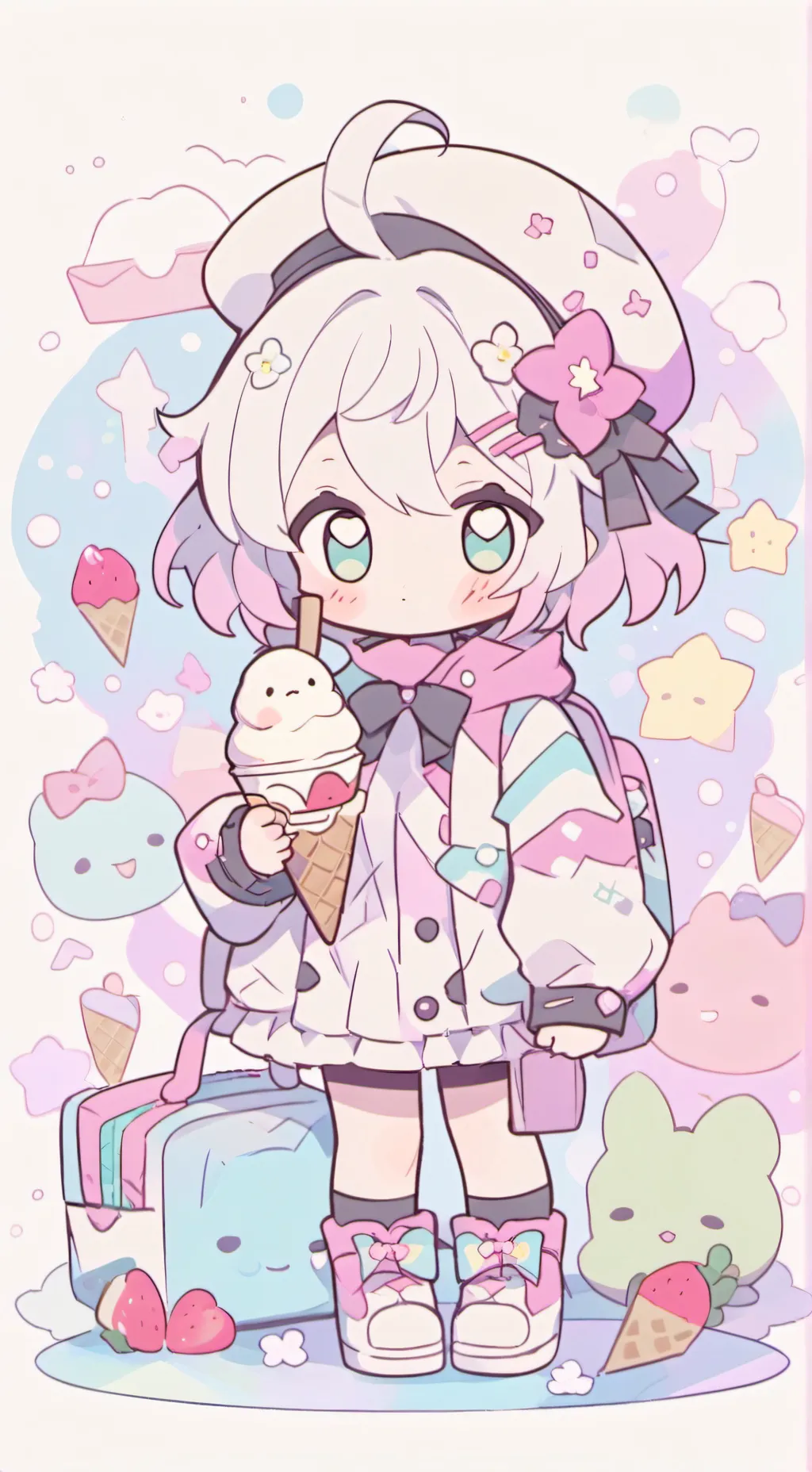 ai character: Mia background