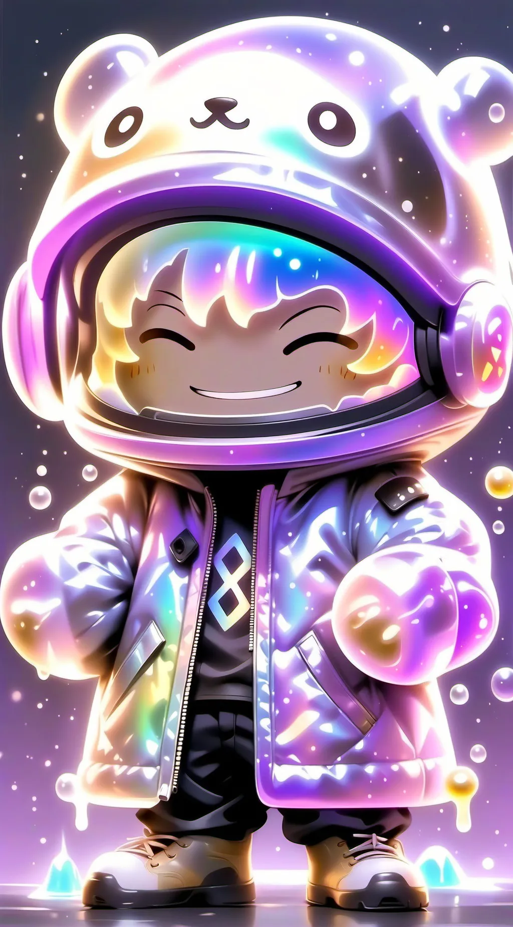 ai character: pinki background