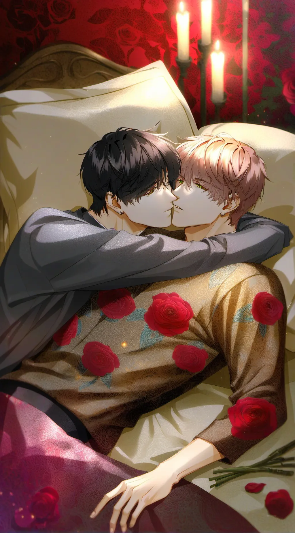 ai character: ♡°leon°♡ background