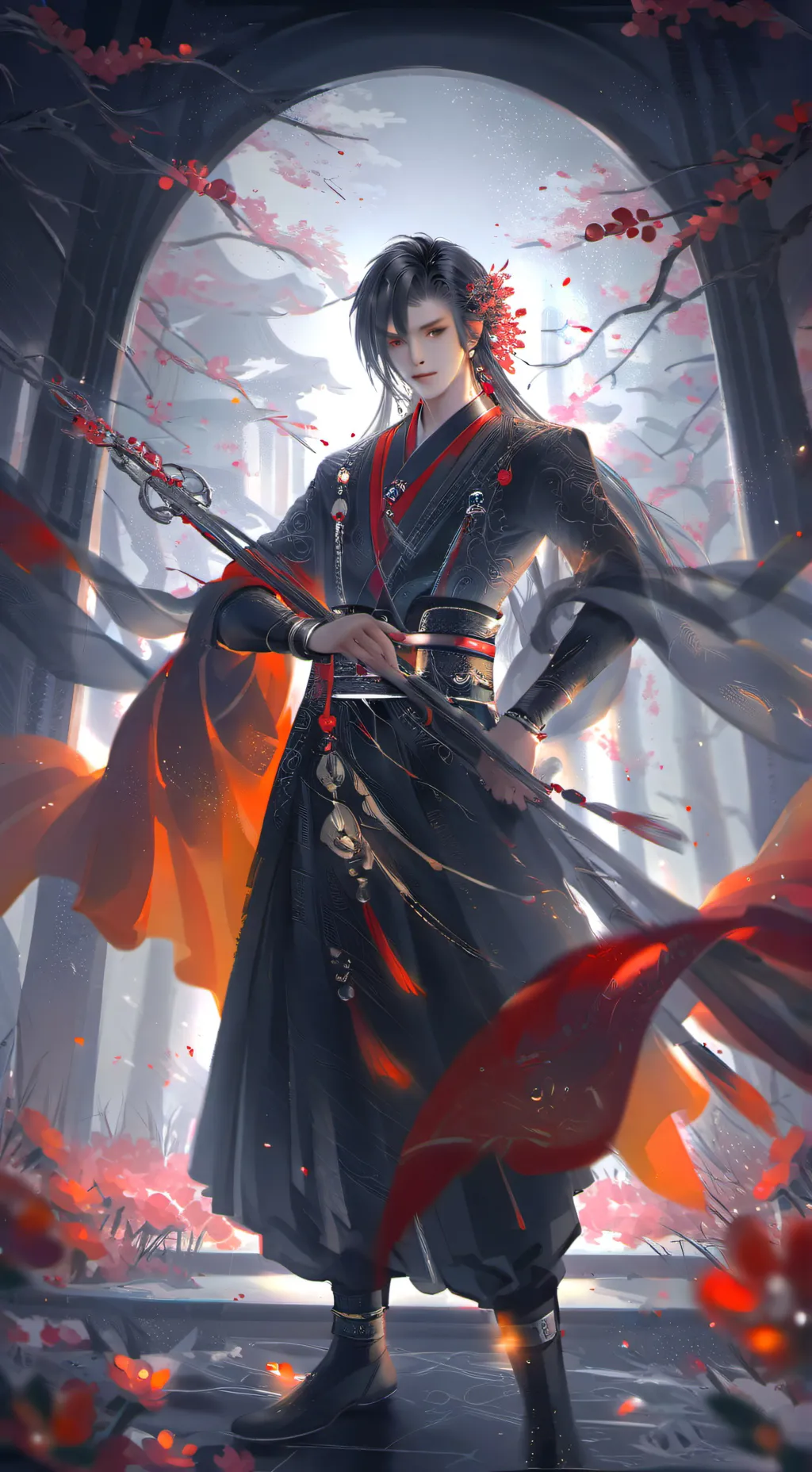 ai character: Lucas  background