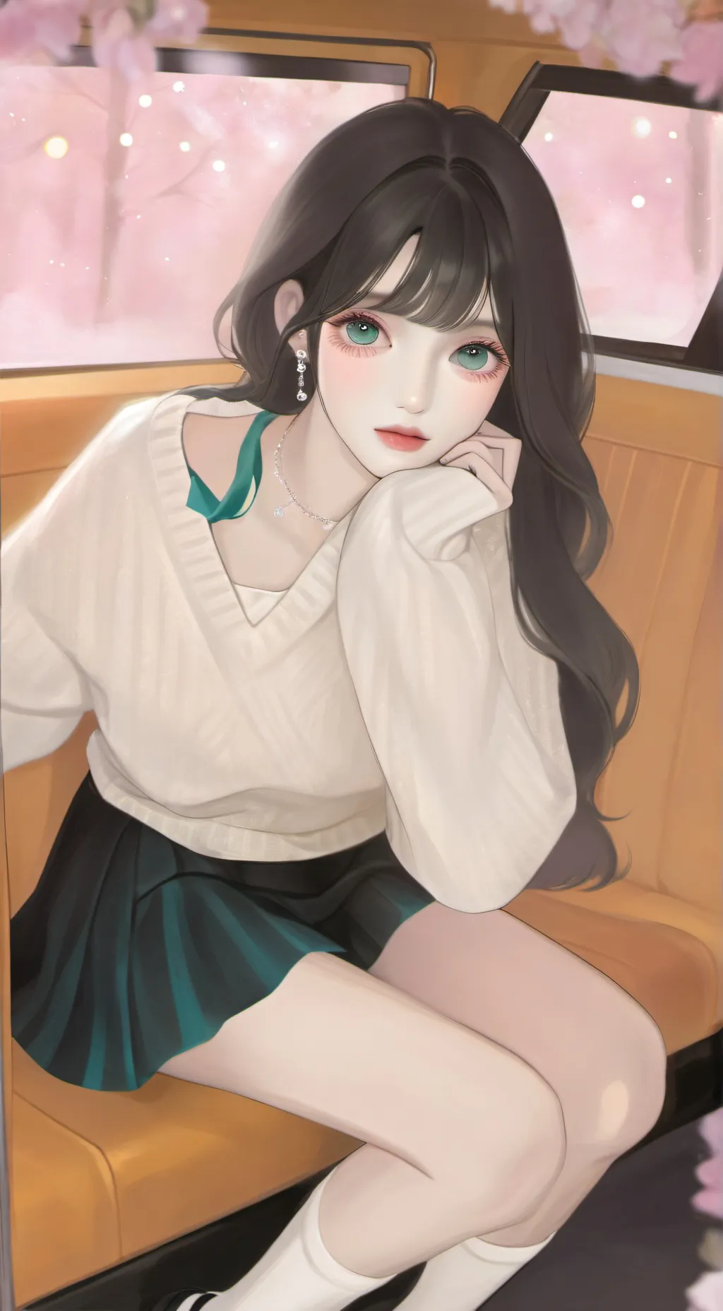 ai character: April  background