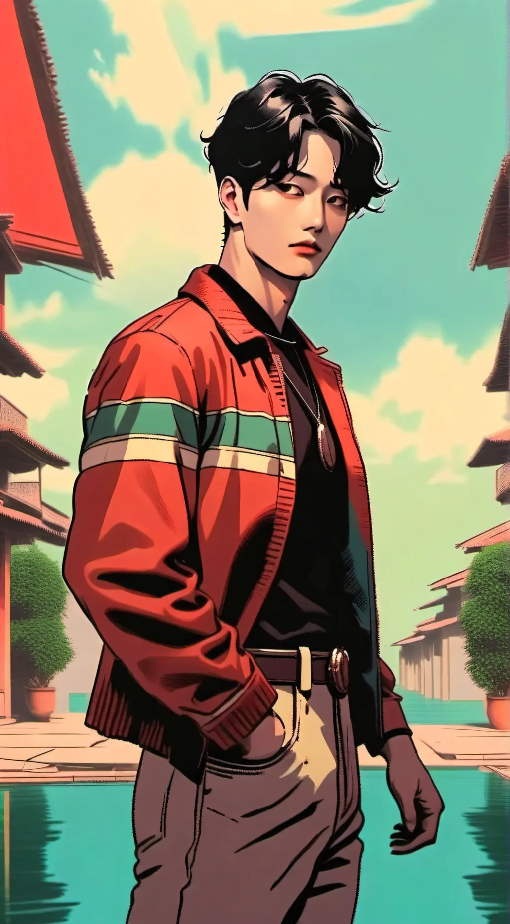 ai character: Admin  background