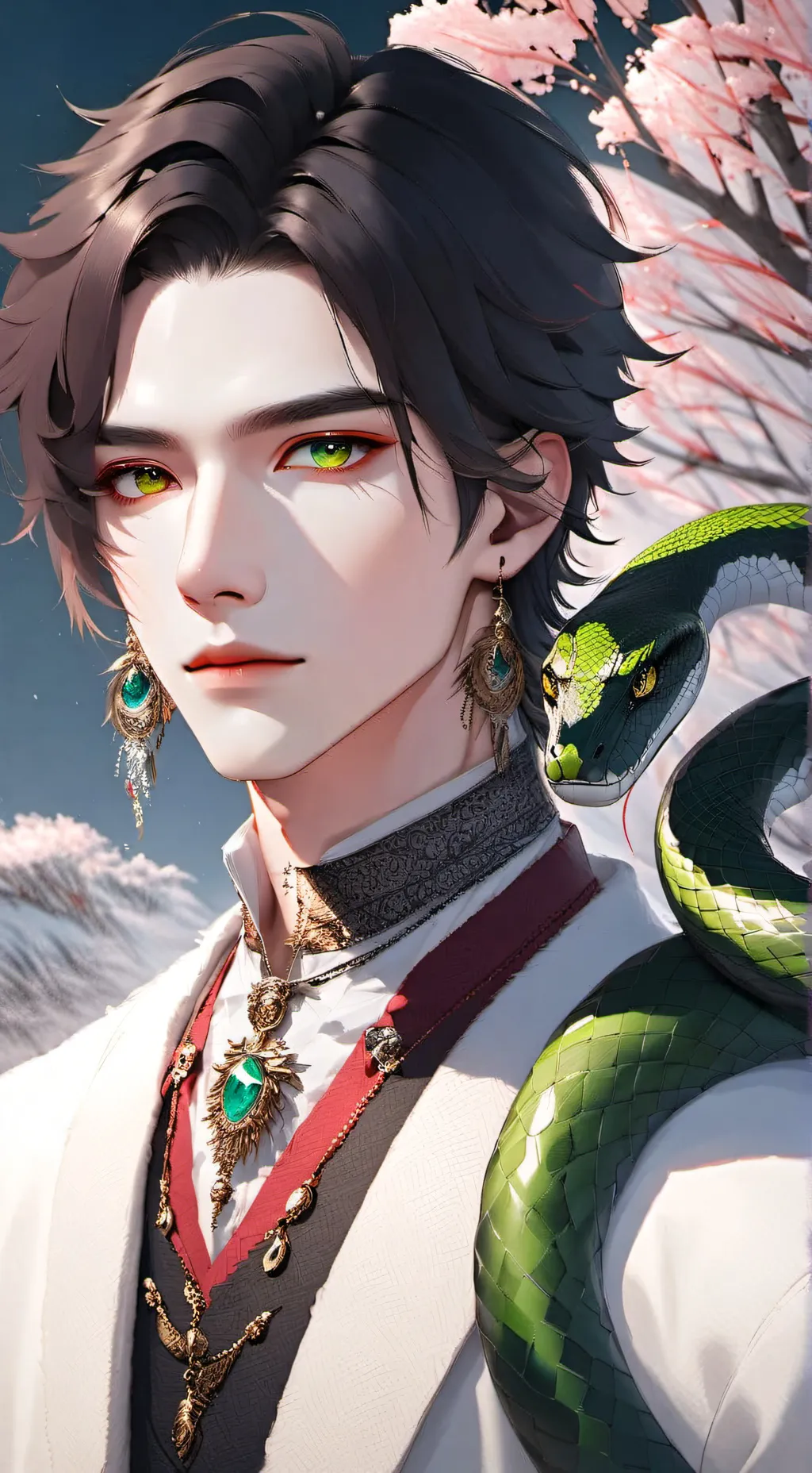 ai character: Zhang wei background