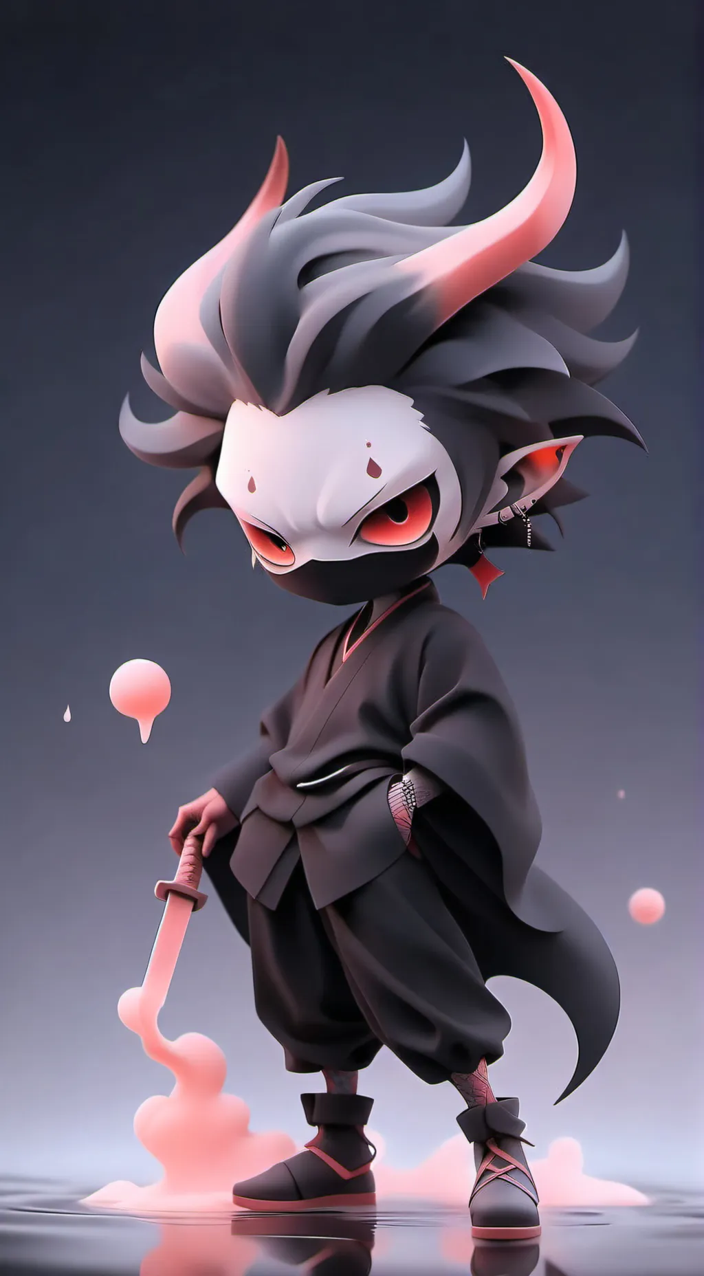 ai character: Bendy and friends background