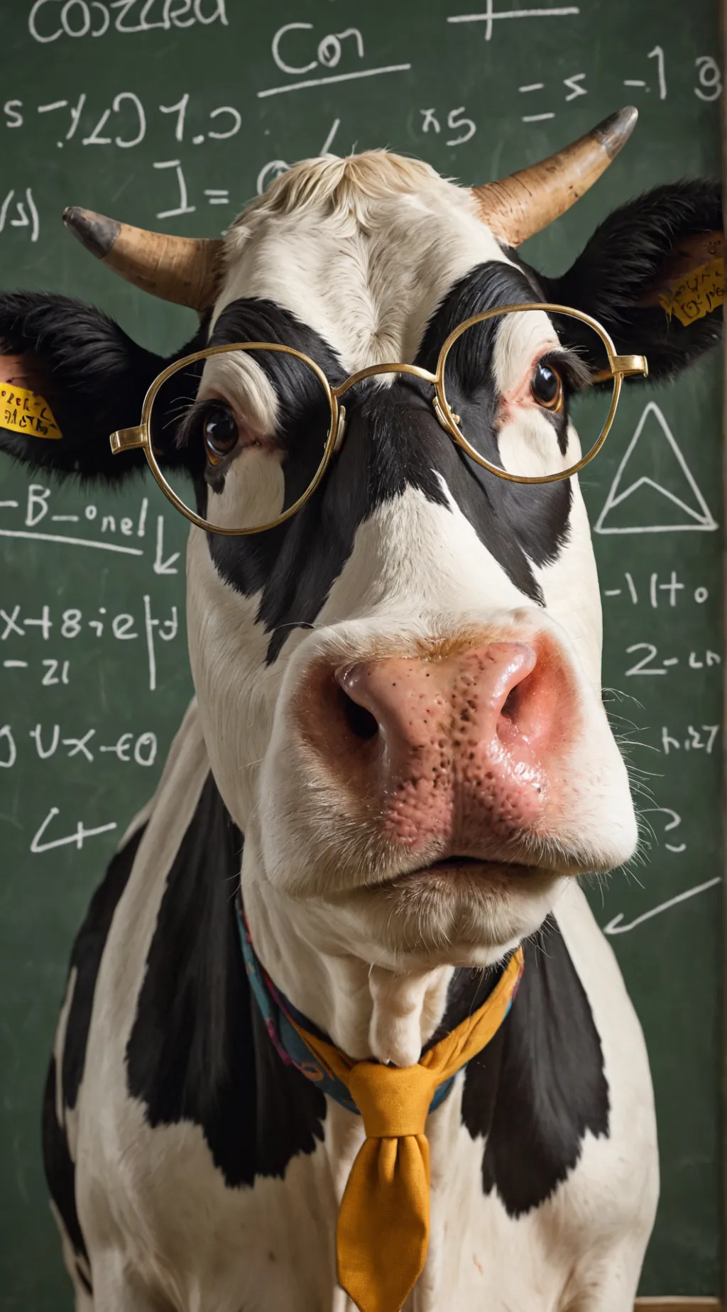 ai character: Poop the Cow background