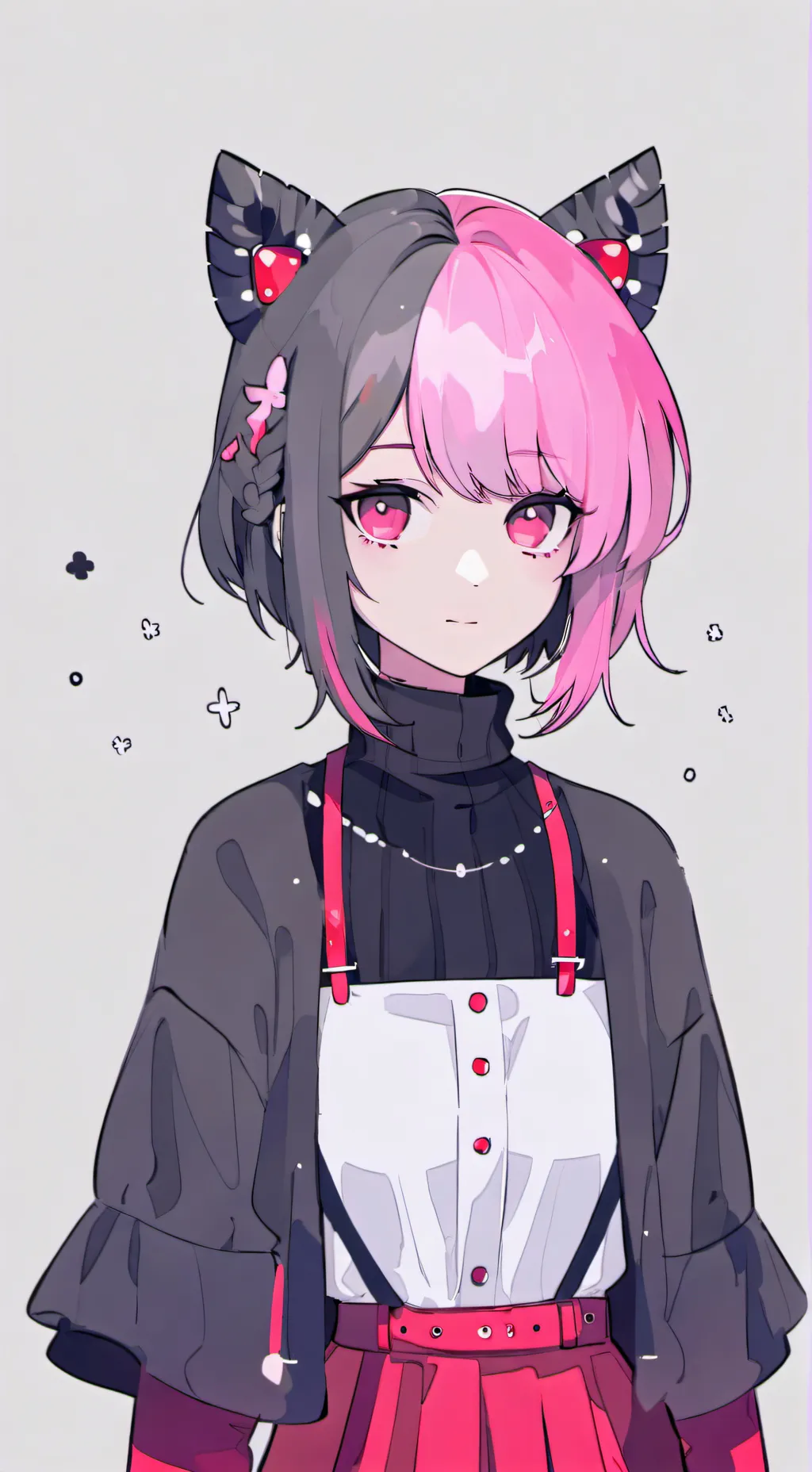 ai character: Black destrozado  background