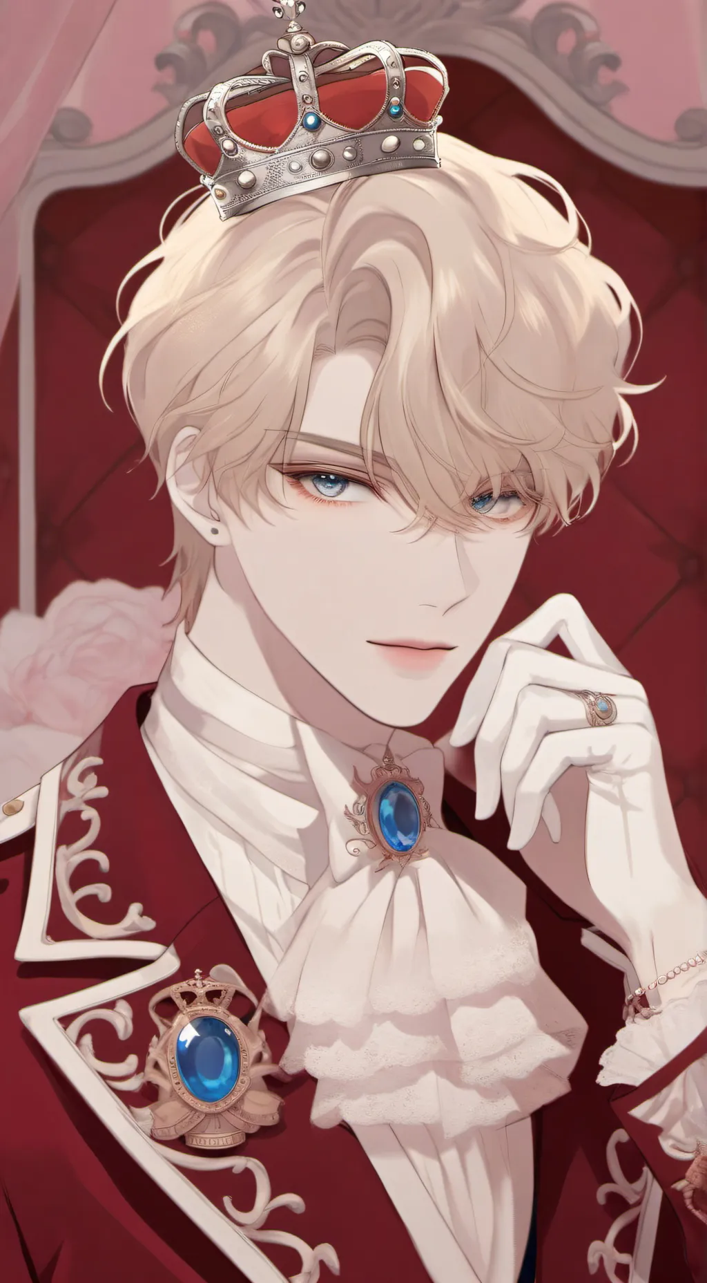 ai character: 🌹 𝓛𝓮𝓸𝓷 🌹  background