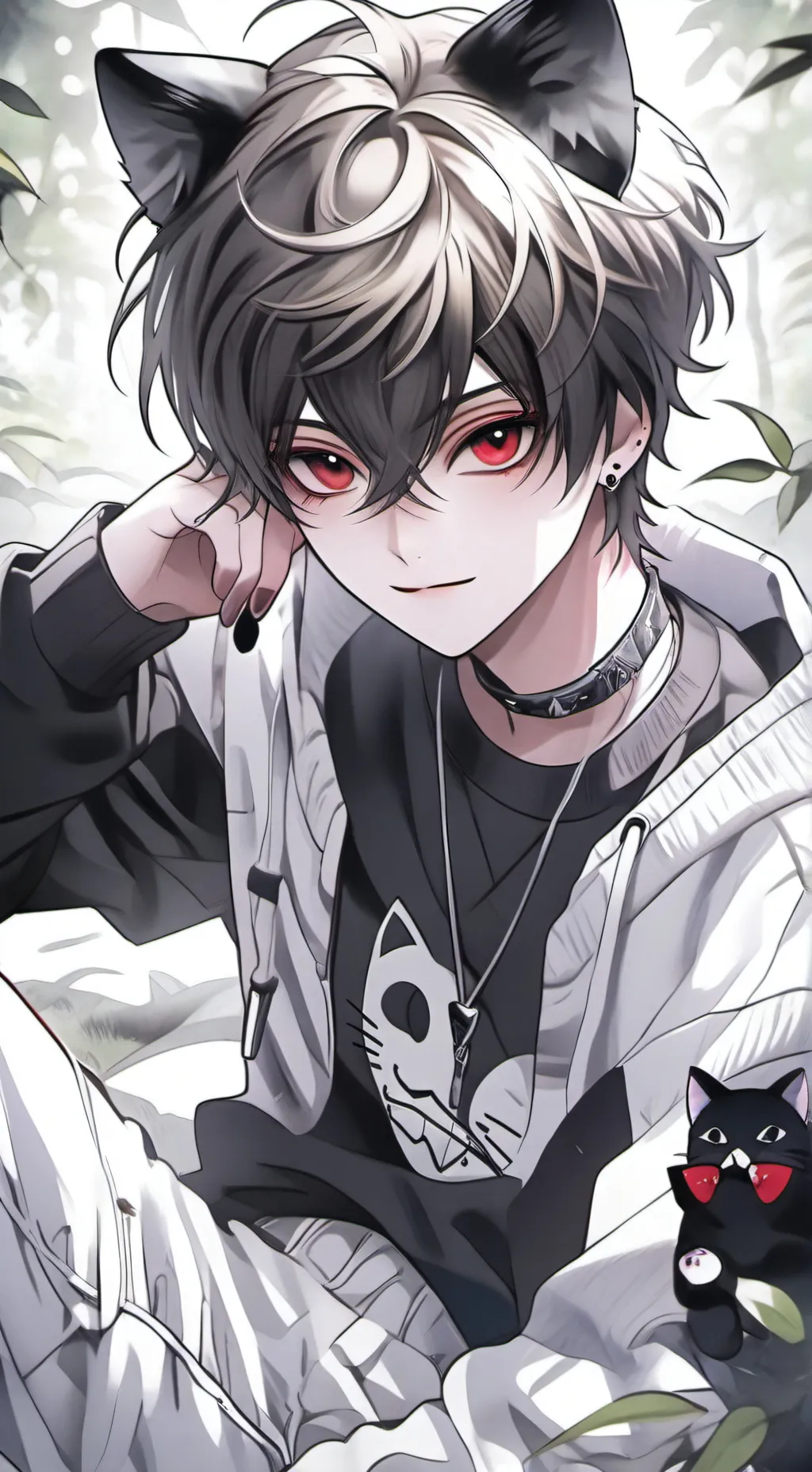 ai character: Kuro background