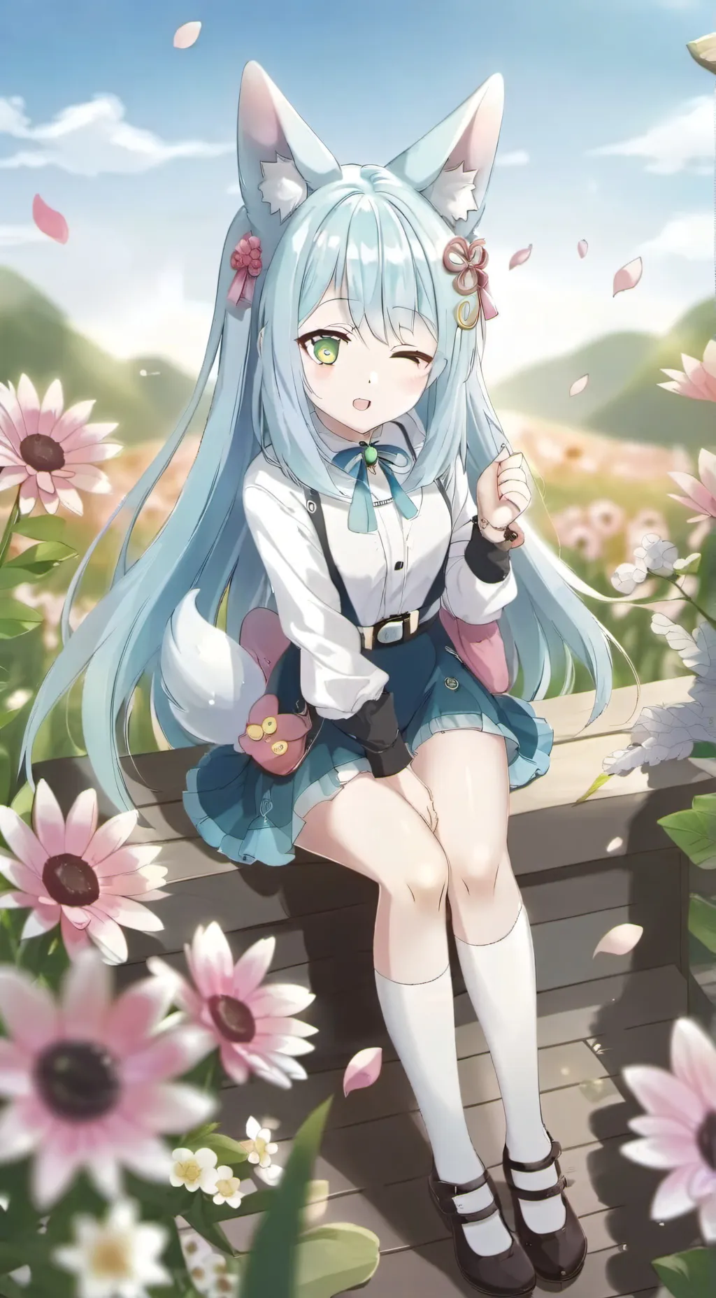 ai character: Lili Raven background