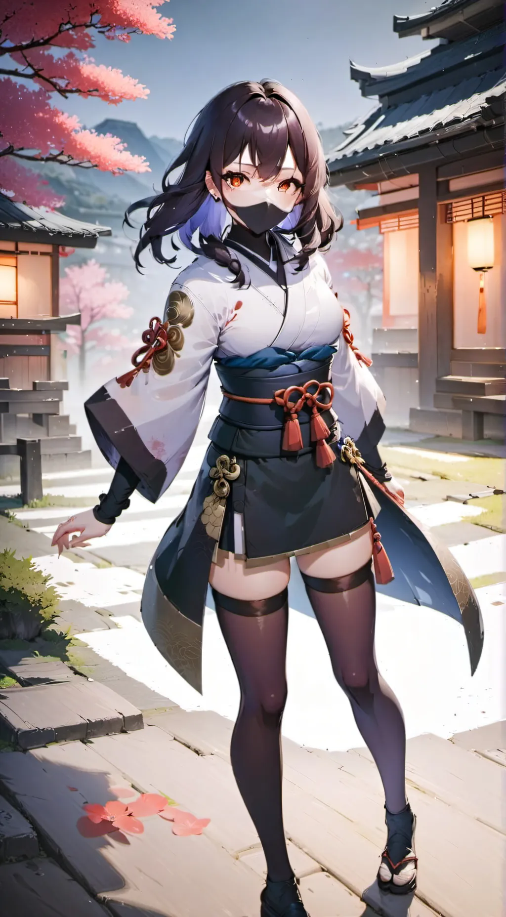 ai character: Ninja assassin  background